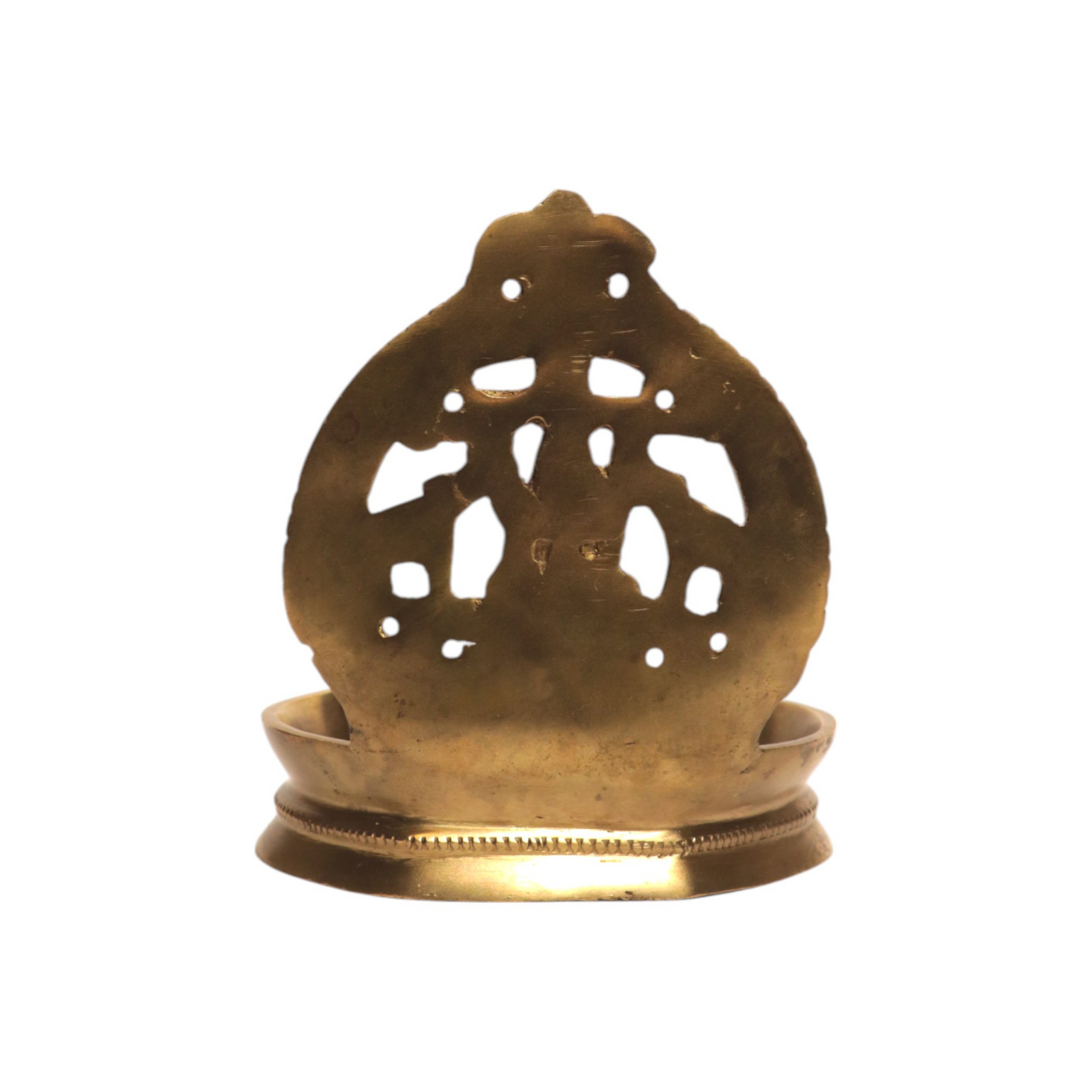Thar Arts And Furniture - Brass Gaja Lakshmi Diya