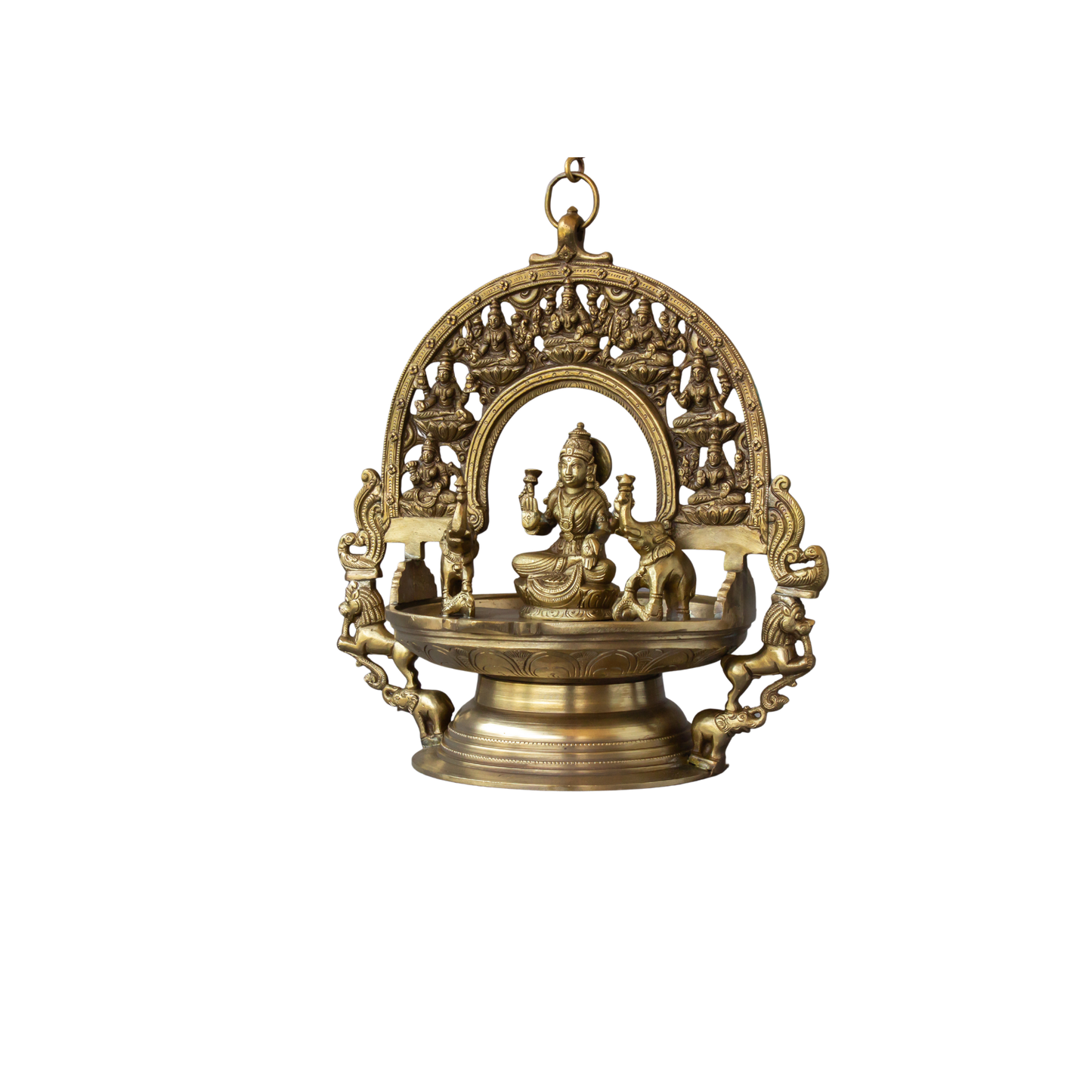 Thar Arts And Furniture - Brass Ashtalakshmi Deepa