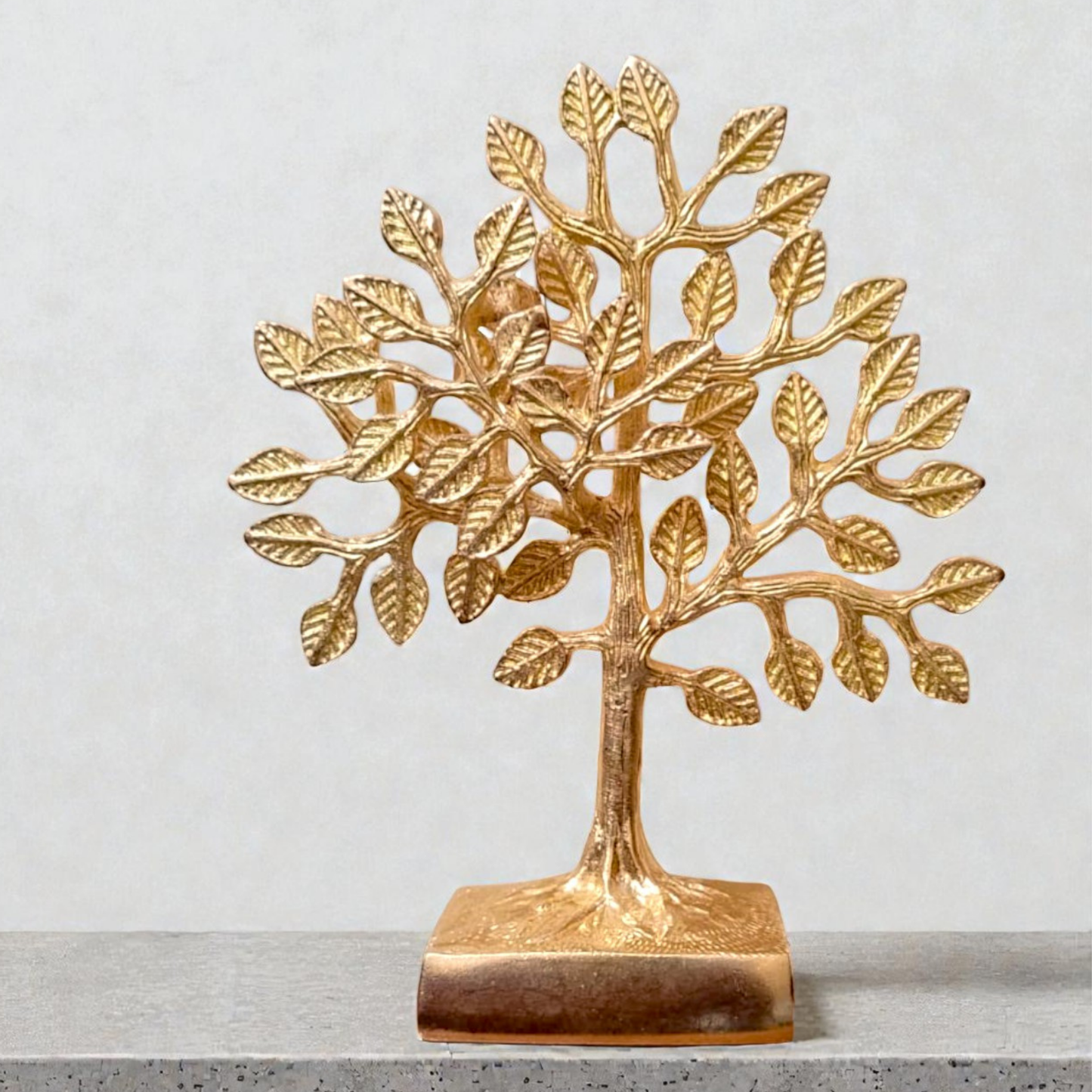 Handcrafted Brass Tree of Life Showpiece | Premium Brass Home Decor