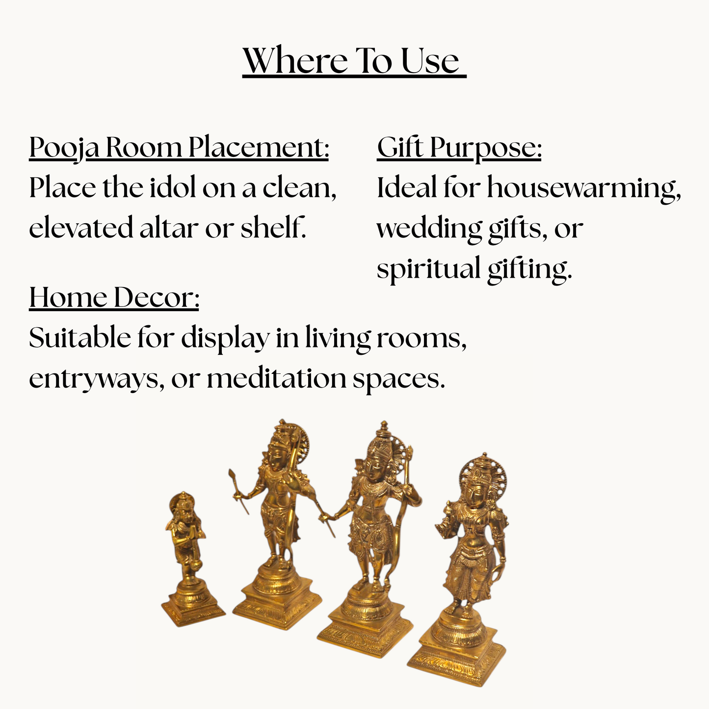 Thar Arts And Furniture - Bronze Ram Darbar