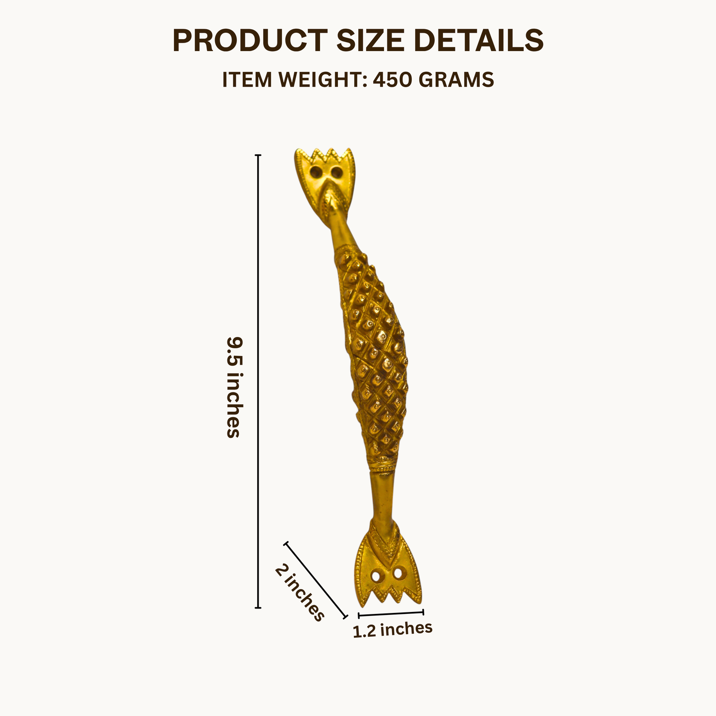 Thar Arts And Furniture - Bundi Door Handle Small
