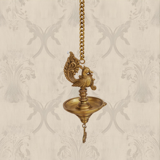 Thar Arts and furniture- Hanging Bird Deepam