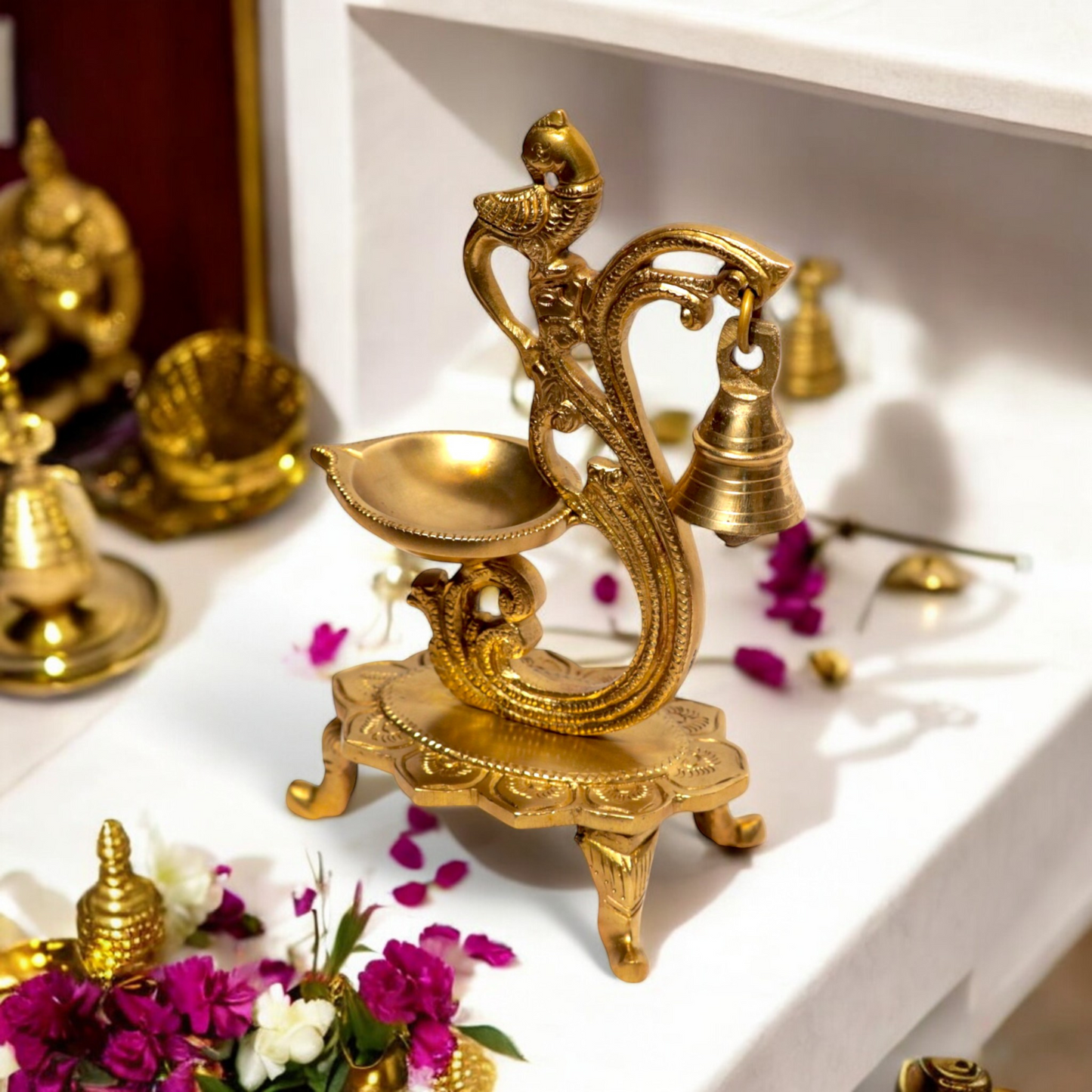 Thar Arts And Furniture -Brass Deepam