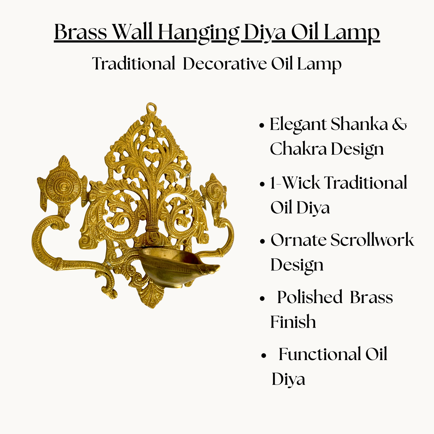 Thar Arts And Furniture - Wall Hanging Deepam