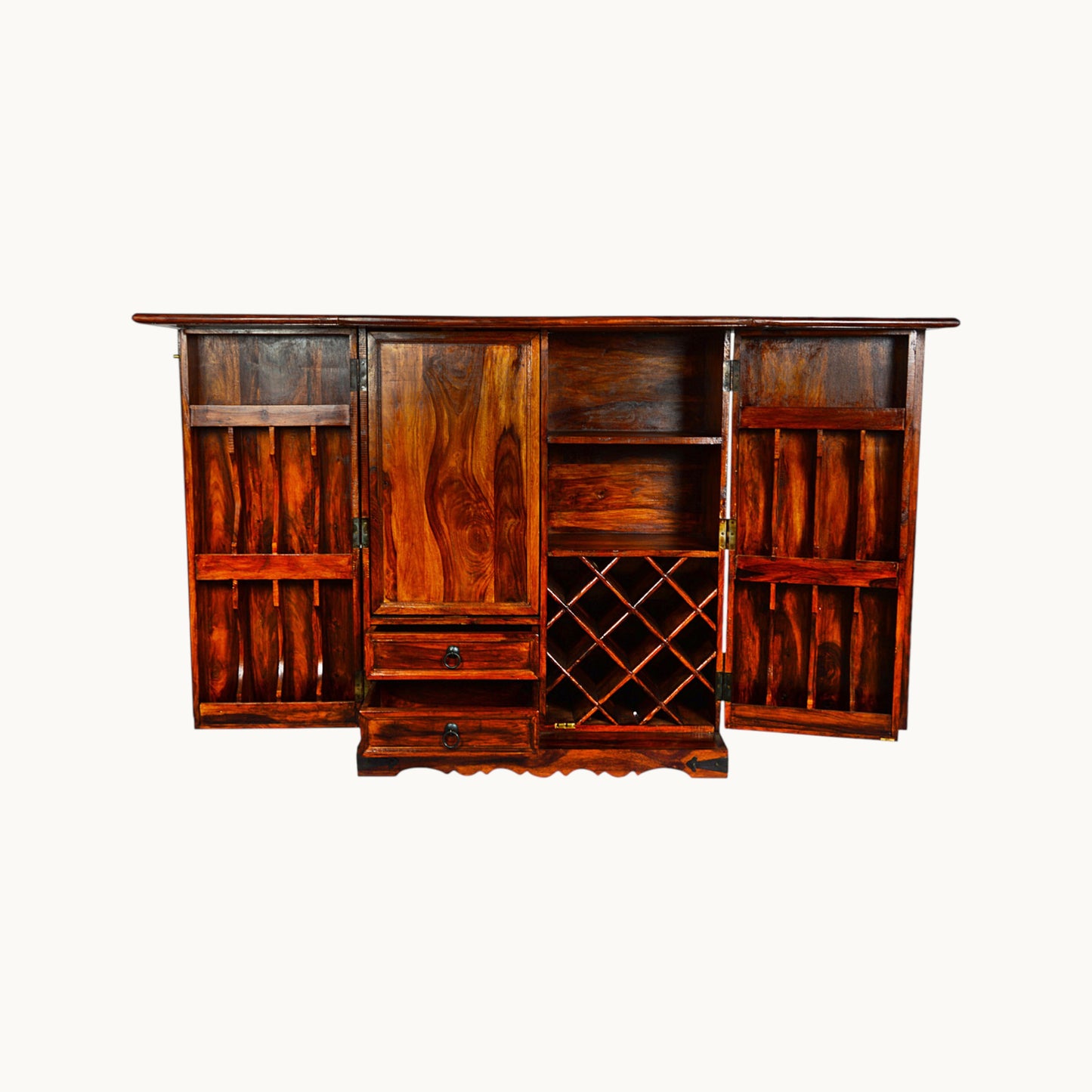 Thar Arts And Furniture - Sheesham Wood Bar Cabinet