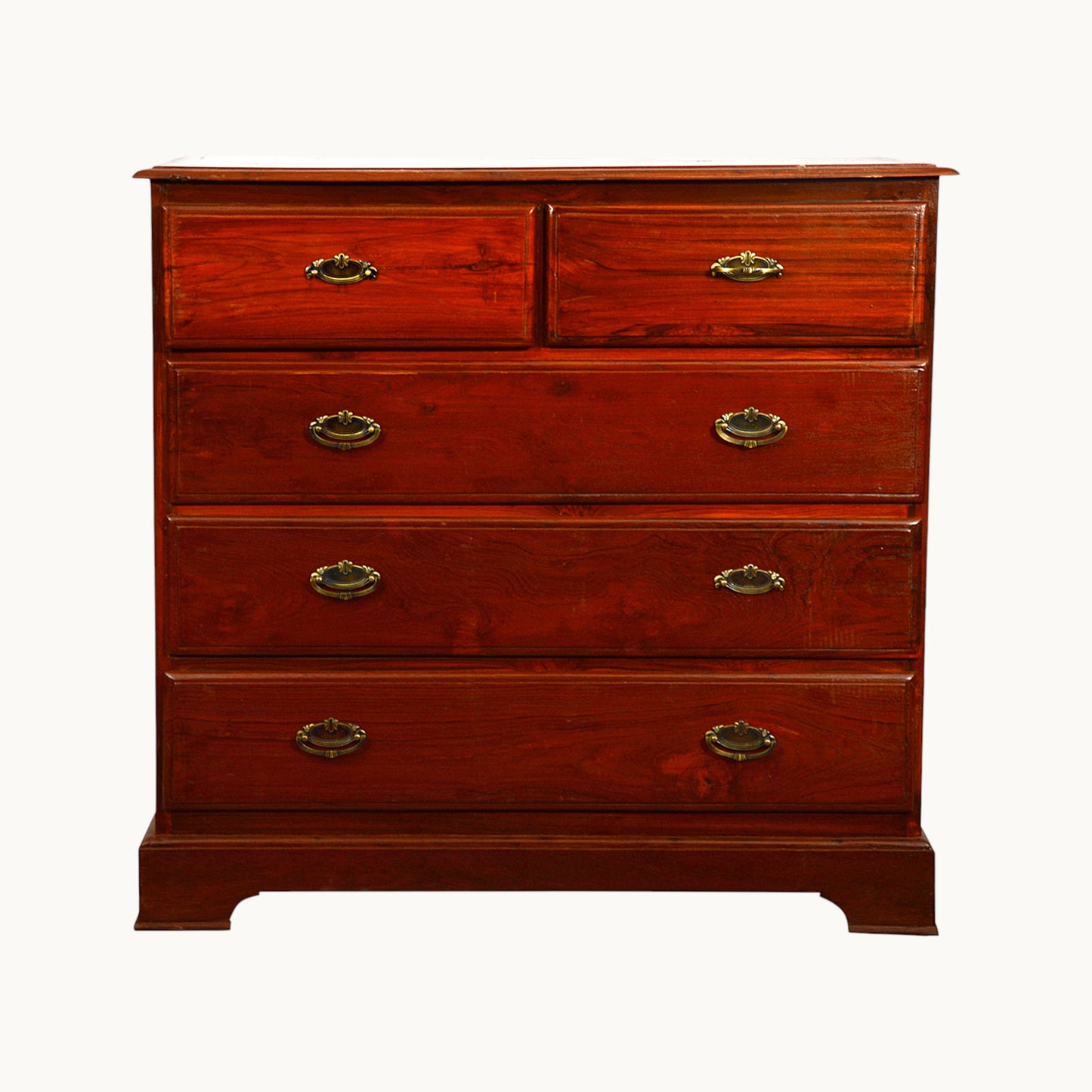 Thar Arts And Furniture - Teak Wood Chest of Drawer with Storage Cabinet