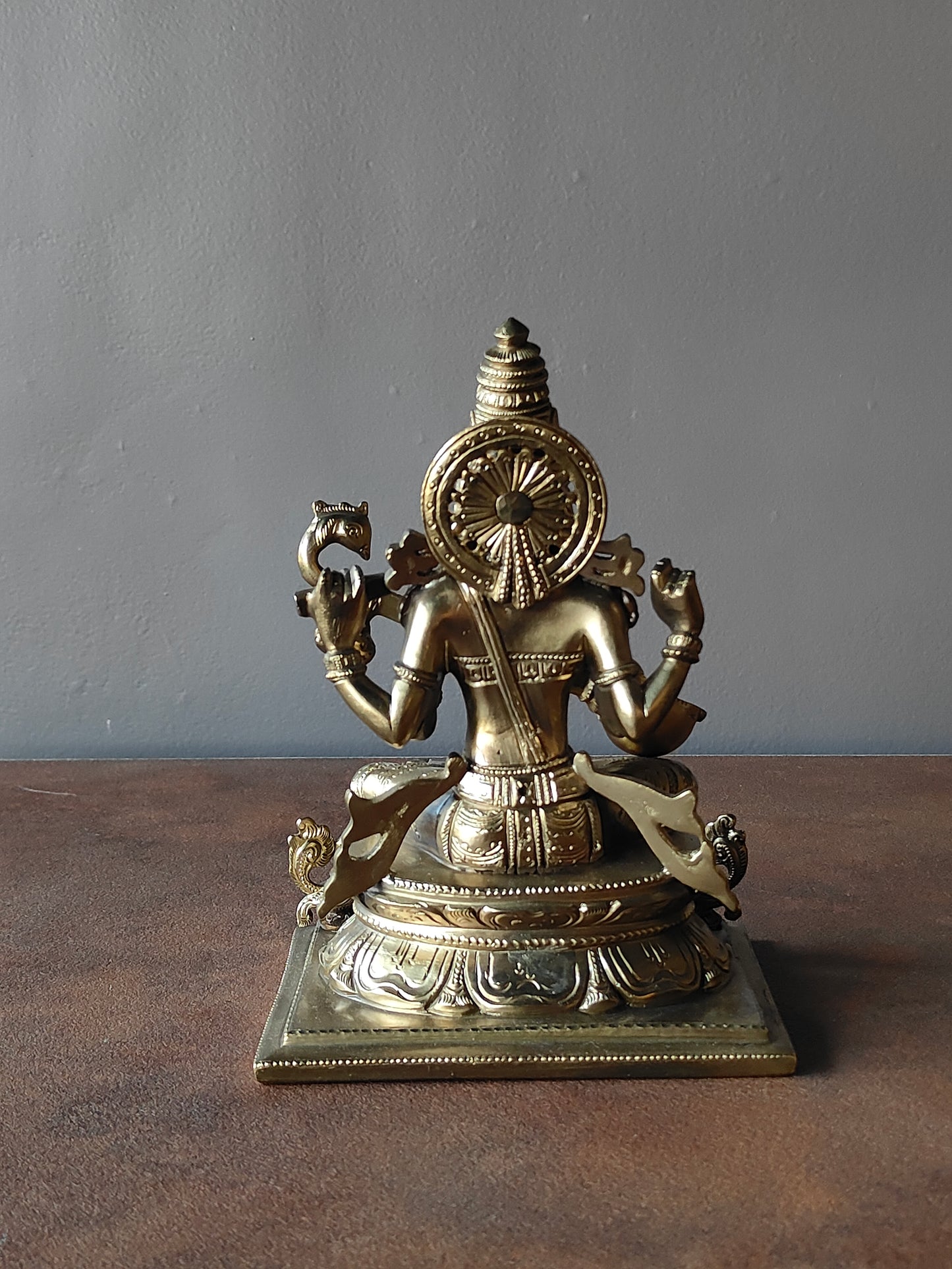 Thar Arts And Furniture - Goddess Saraswati with flat base