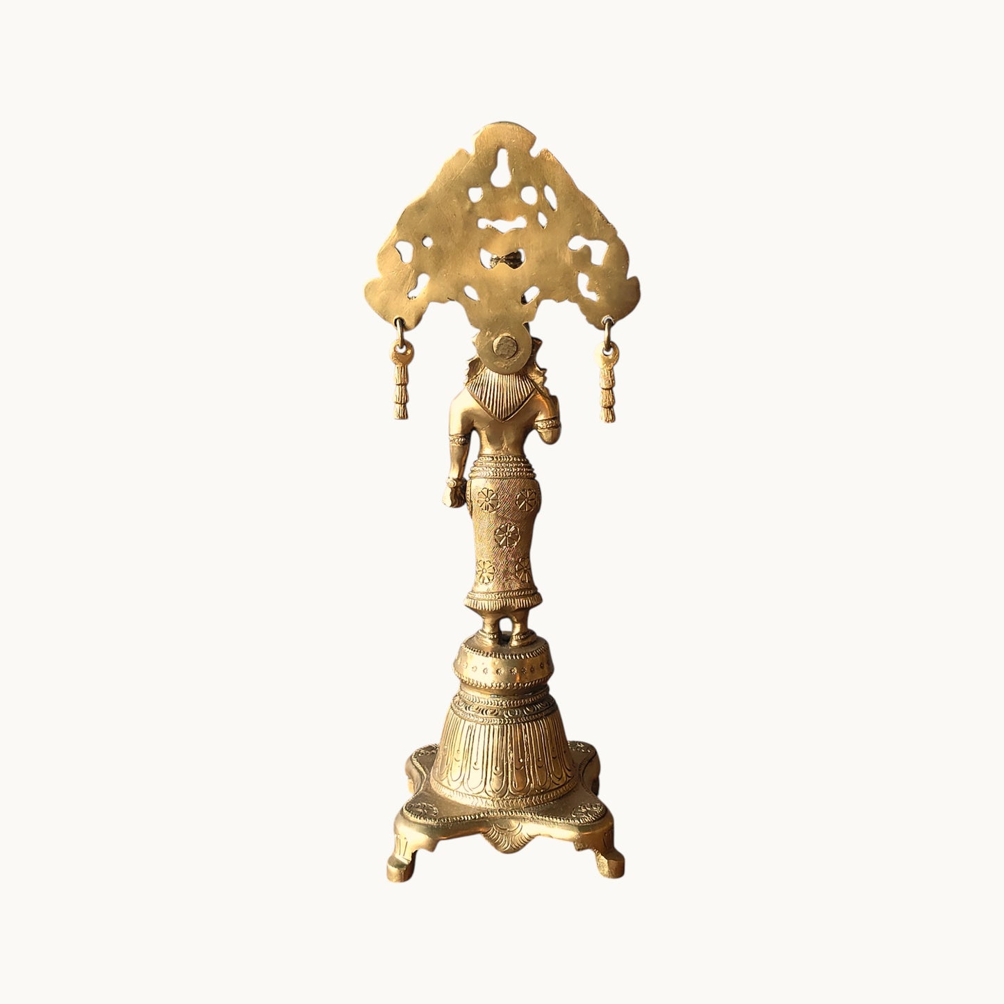 Thar Arts And Furniture - Brass Radha Statue