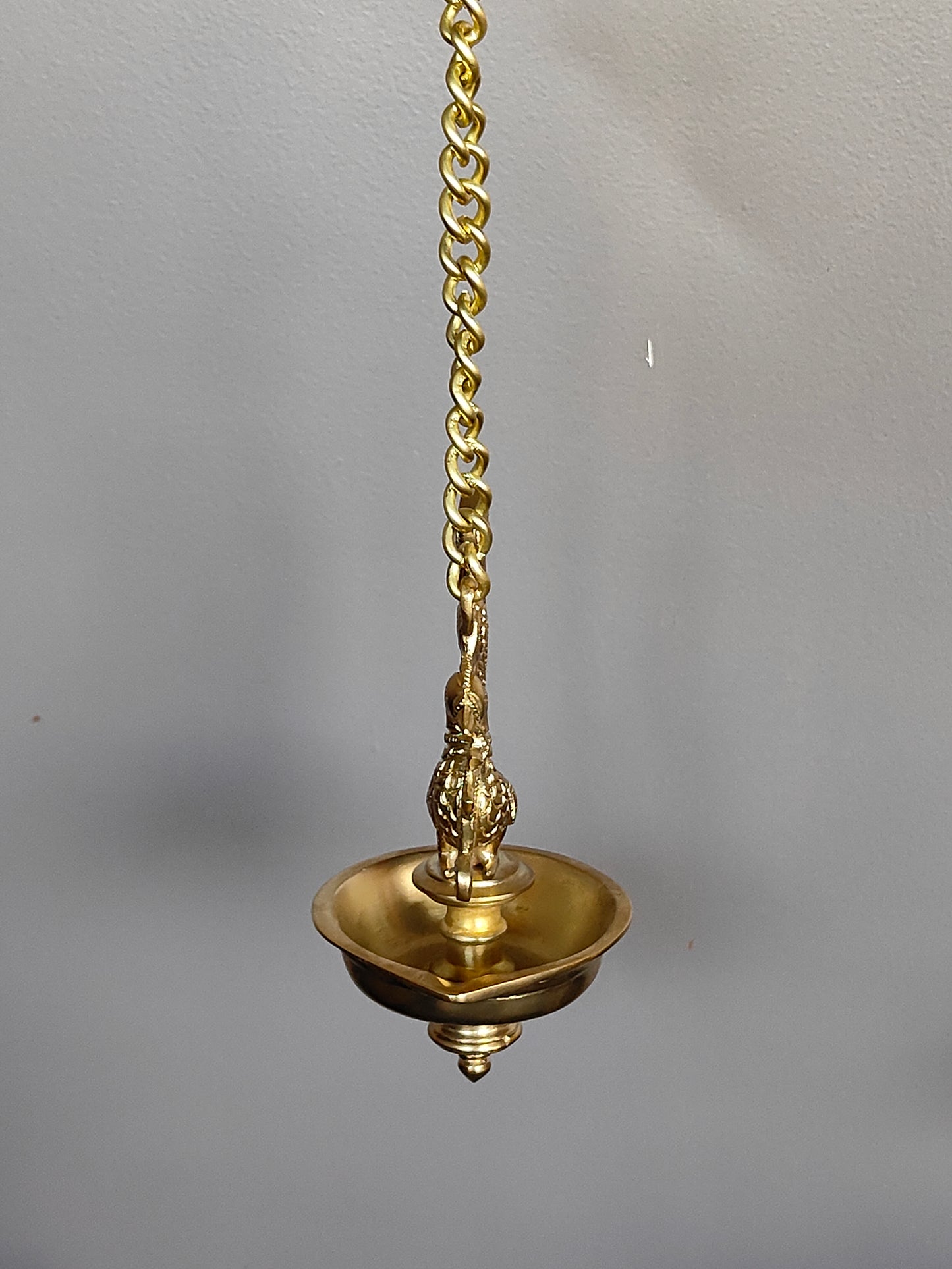 Thar Arts And Furniture - Brass Parrot Design Diya