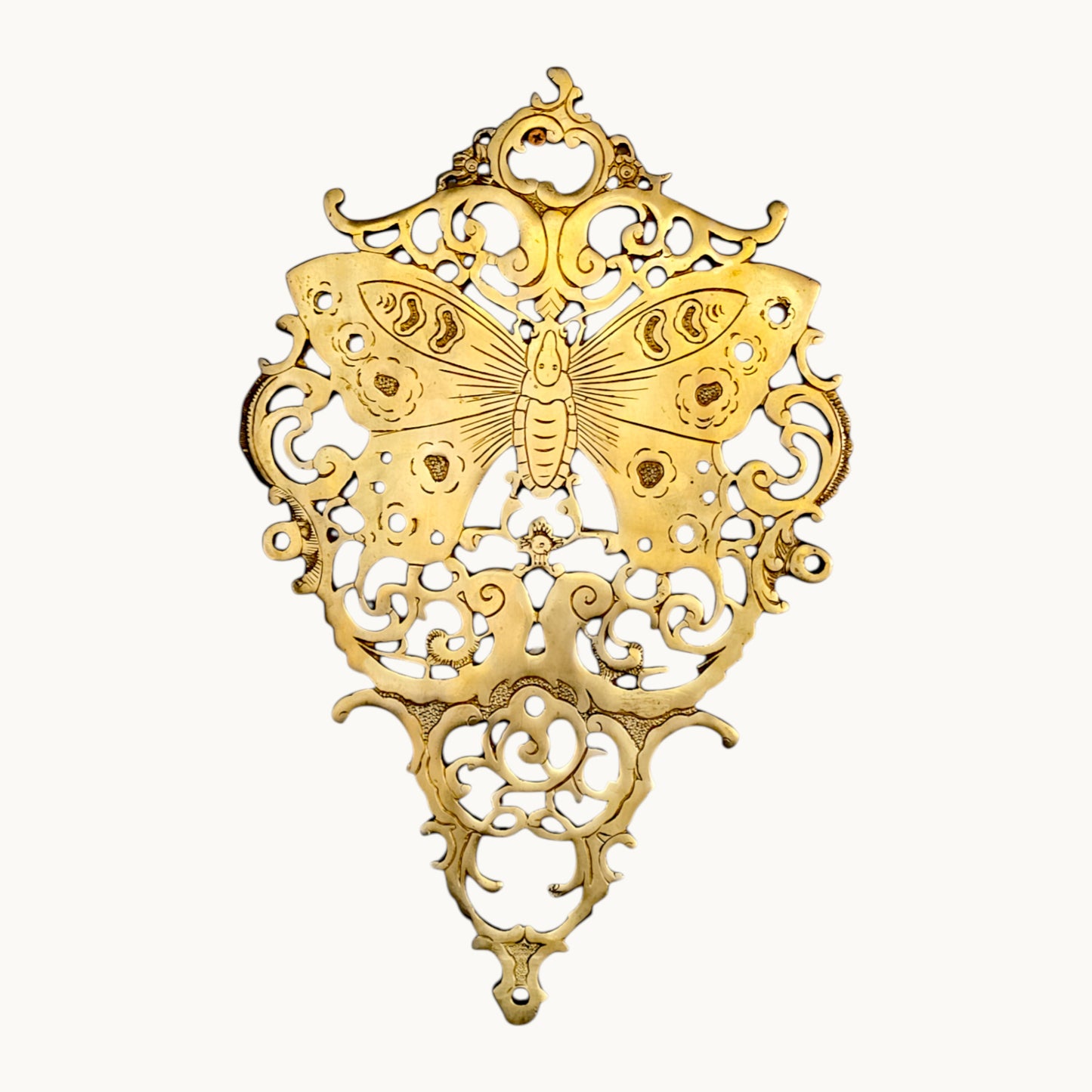 Thar Arts And Furniture - Brass Butterfly Wall Panel Set of Three