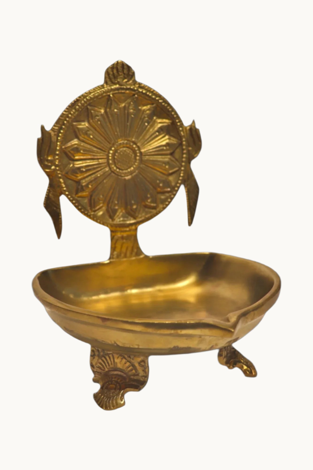 Thar Arts And Furniture - Brass Chakra Lamp