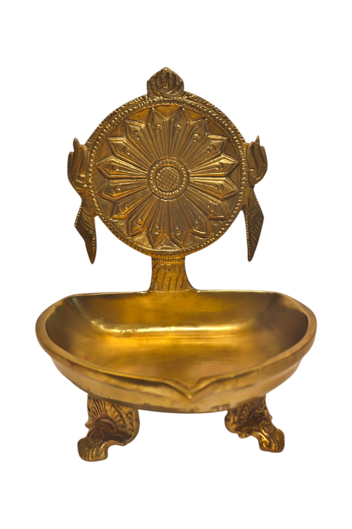 Thar Arts And Furniture - Brass Chakra Lamp