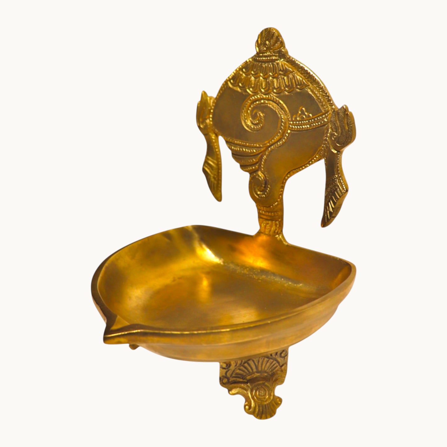 Thar Arts And Furniture - Brass Chakra Lamp