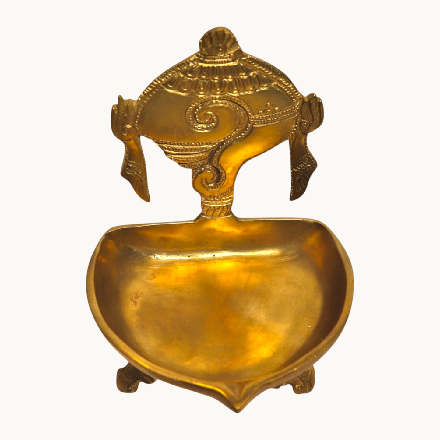 Thar Arts And Furniture - Brass Chakra Lamp