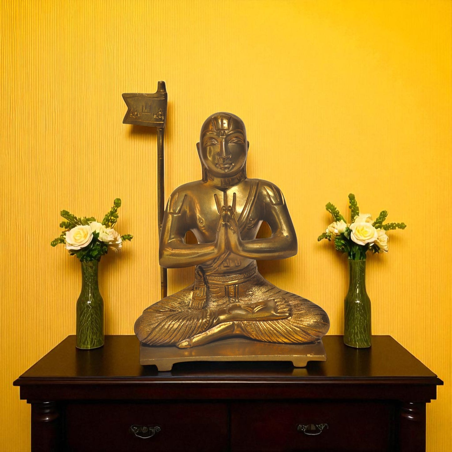 Thar Arts And Furniture - Ramanuja Brass Idol