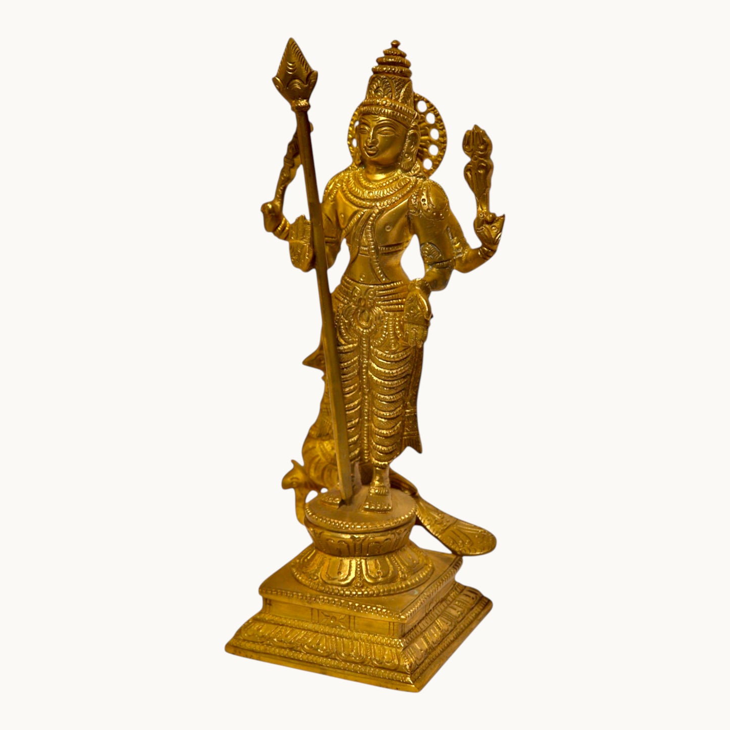 Thar Arts And Furniture - Brass Murgan Idols