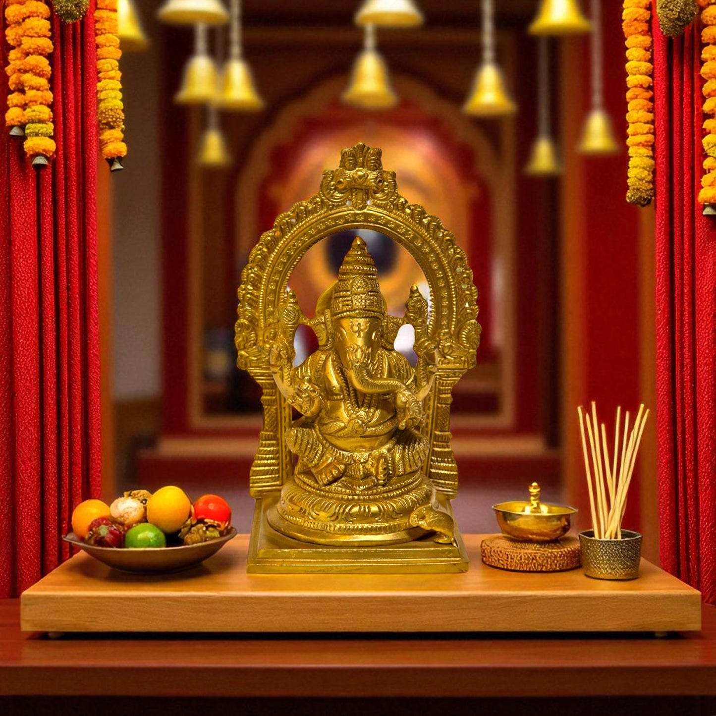 Thar Arts And Furniture - Prabhawali Ganesha