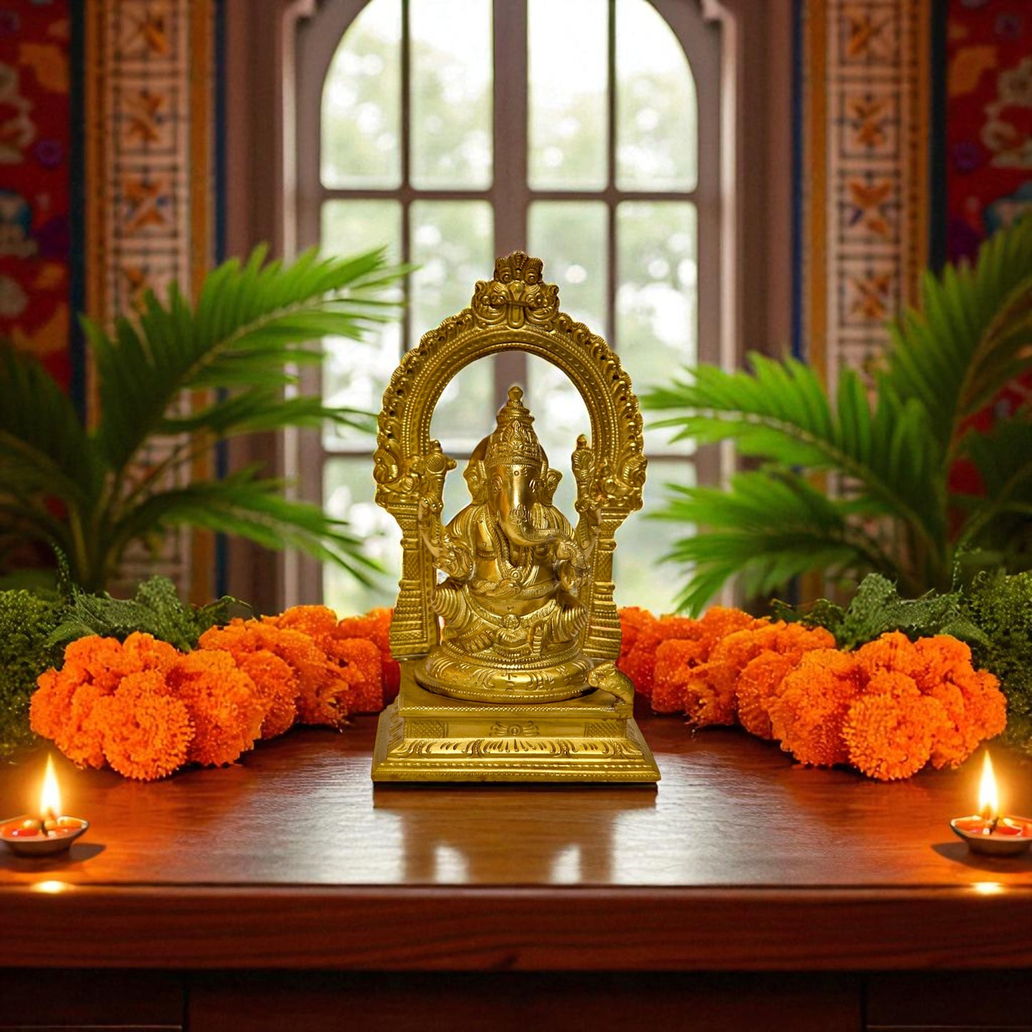 Thar Arts And Furniture - Prabhawali Ganesha