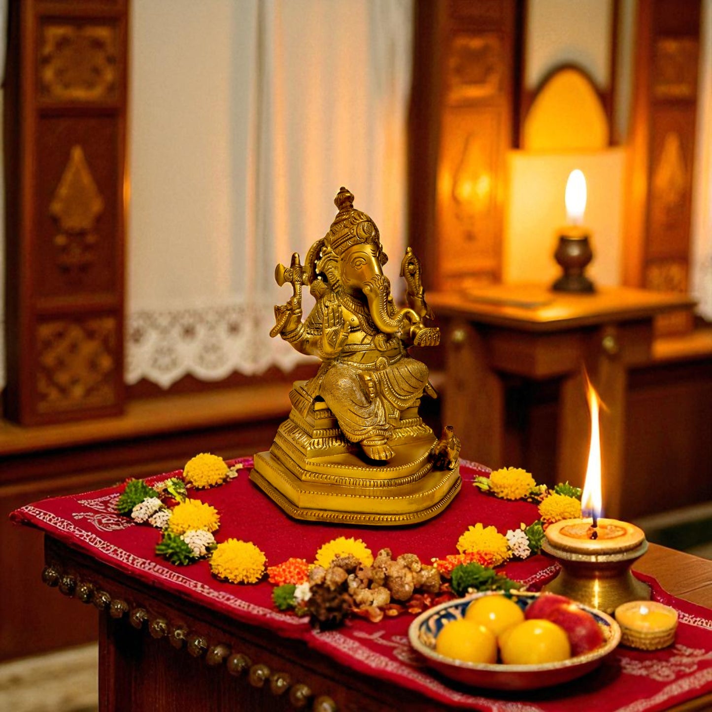 Thar Arts and Furniture - Brass Ganesha
