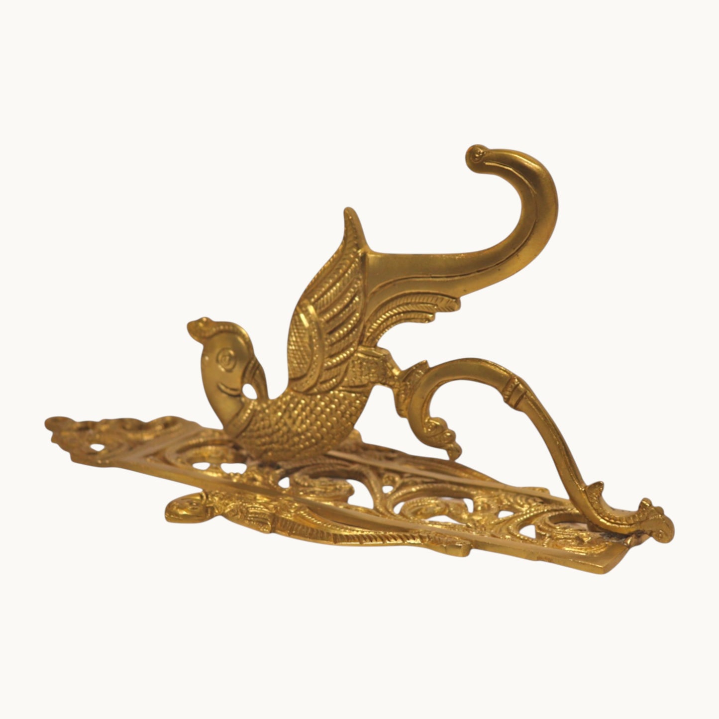 Thar Arts And Furniture -Brass Wall Hanging Parrot Bracket