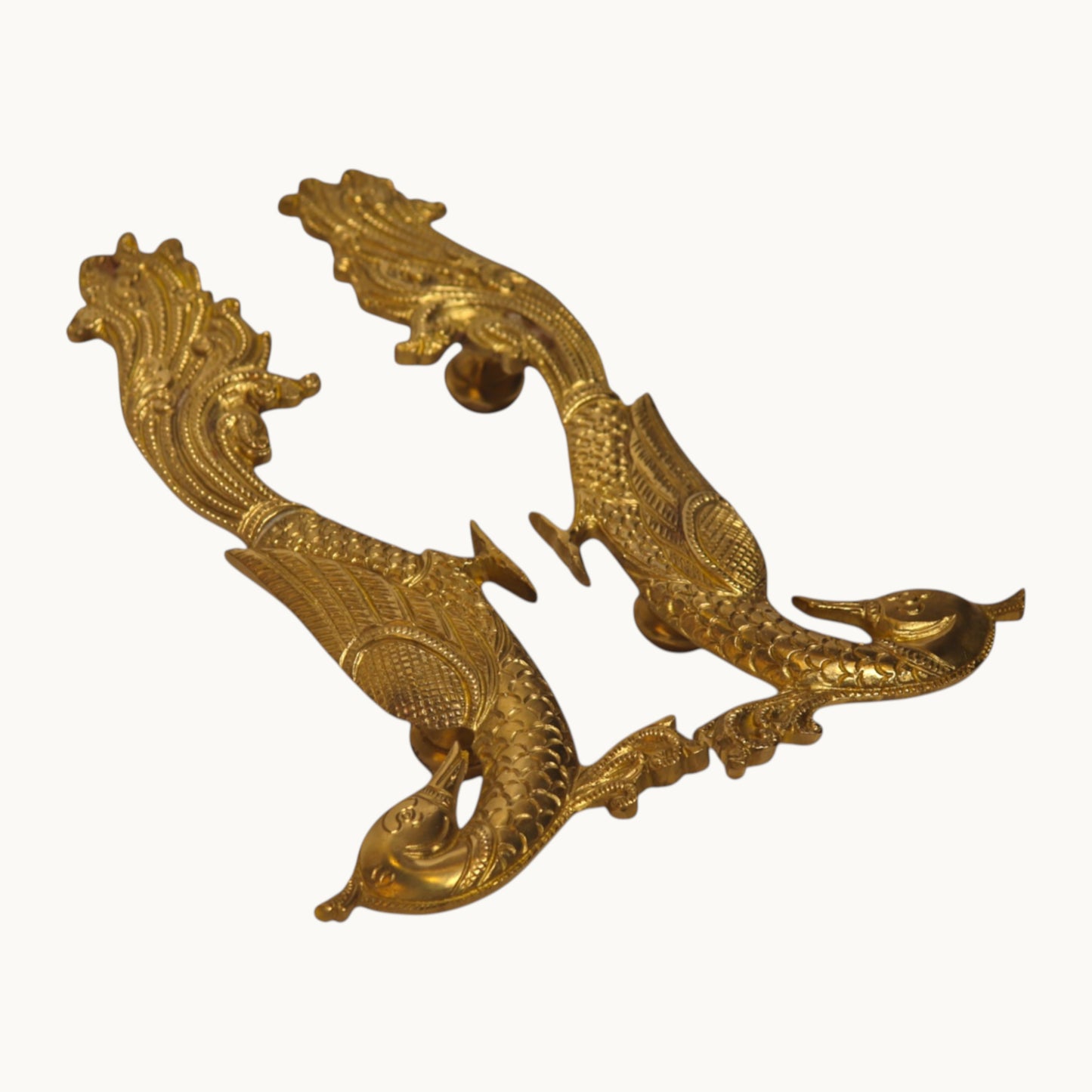Thar Arts And Furniture - Peacock Design Brass Door Handle