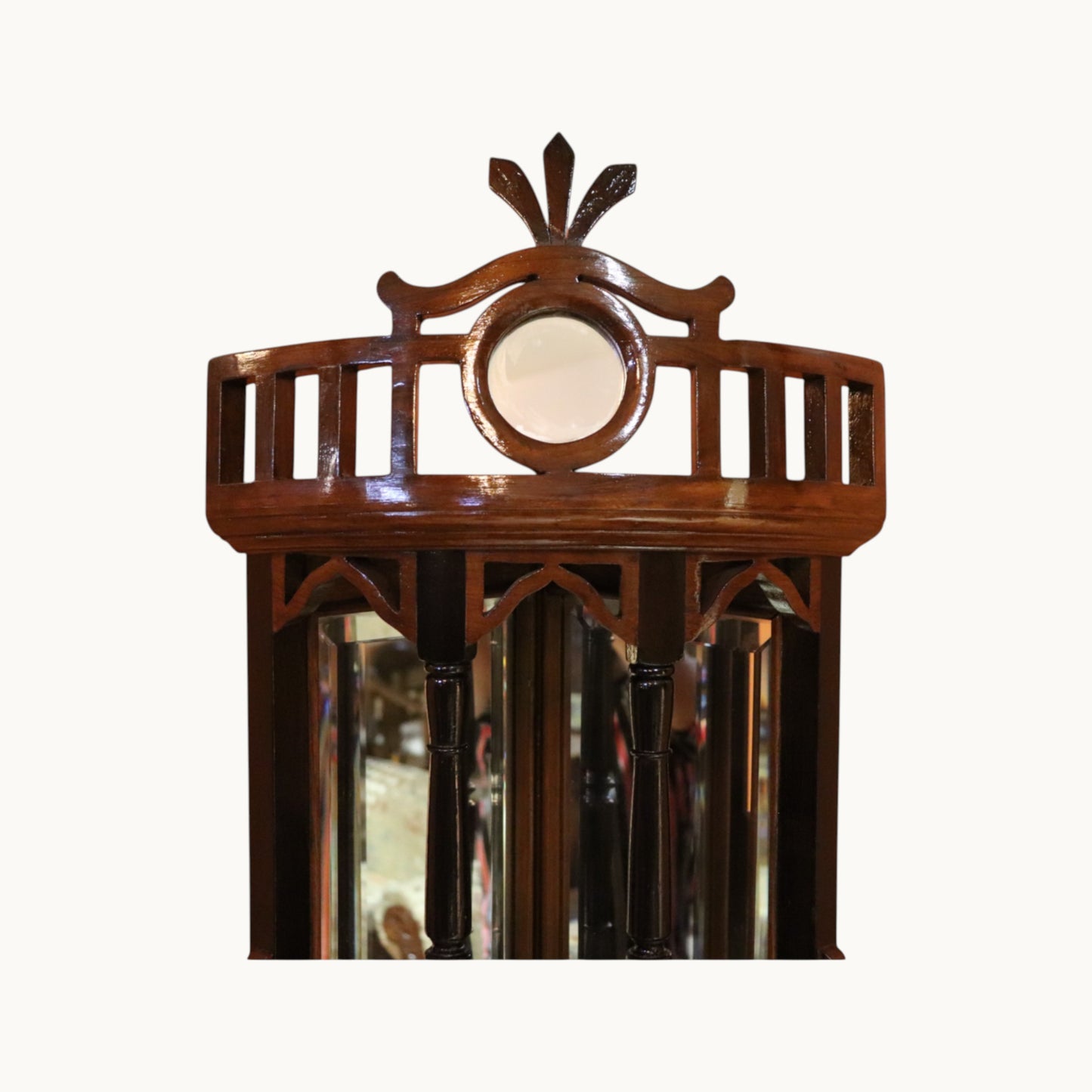 Thar Arts And Furniture - Teak Wood Dressing Table with Mirrors and Storage