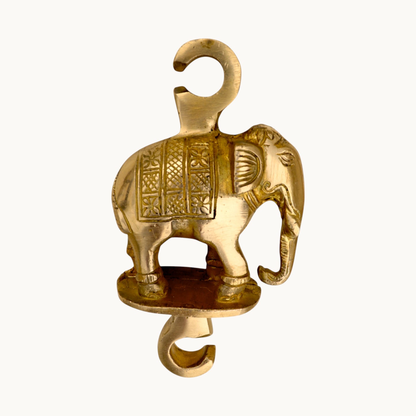 Thar Arts And Furniture - Swing Chain Double Peacock With Elephant