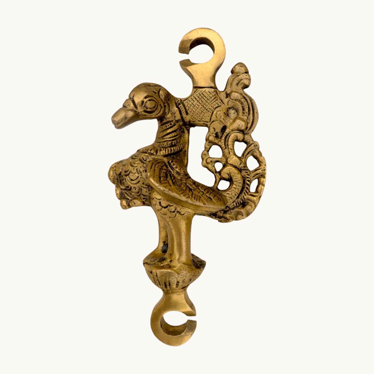 Thar Arts And Furniture - Swing Chain Single Peacock With Anna Bird