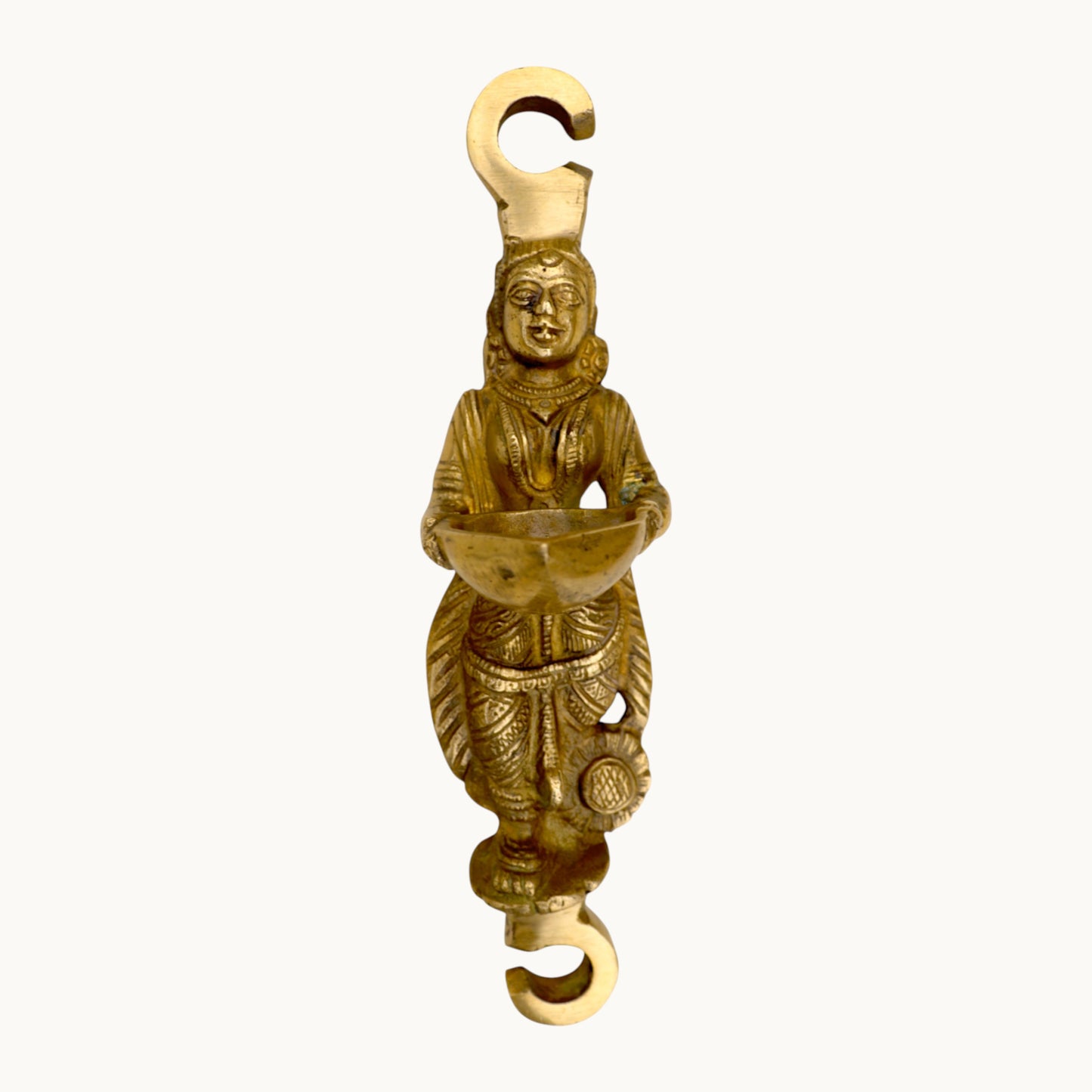 Thar Arts And Furniture - Swing Chain Single Peacock With Deep Lakshmi