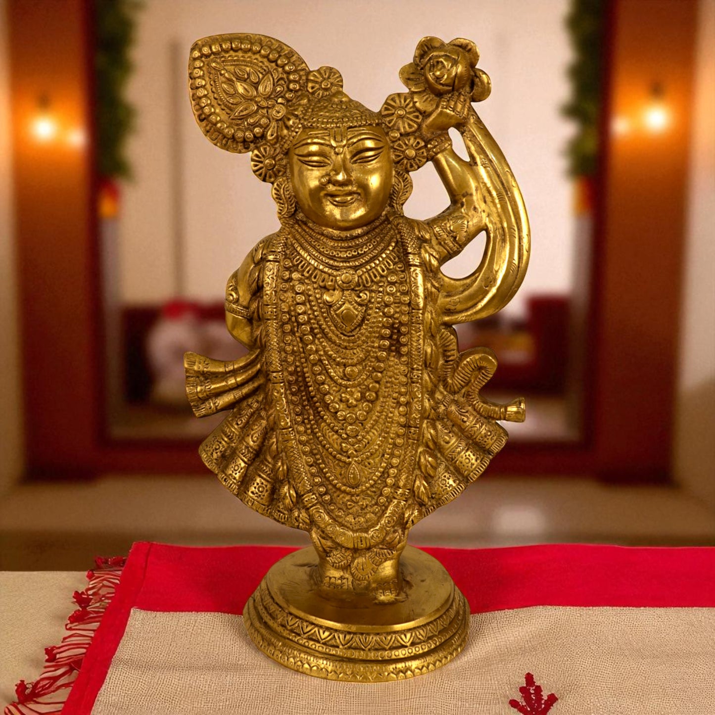 Thar Arts And Furniture - Brass Srinathji