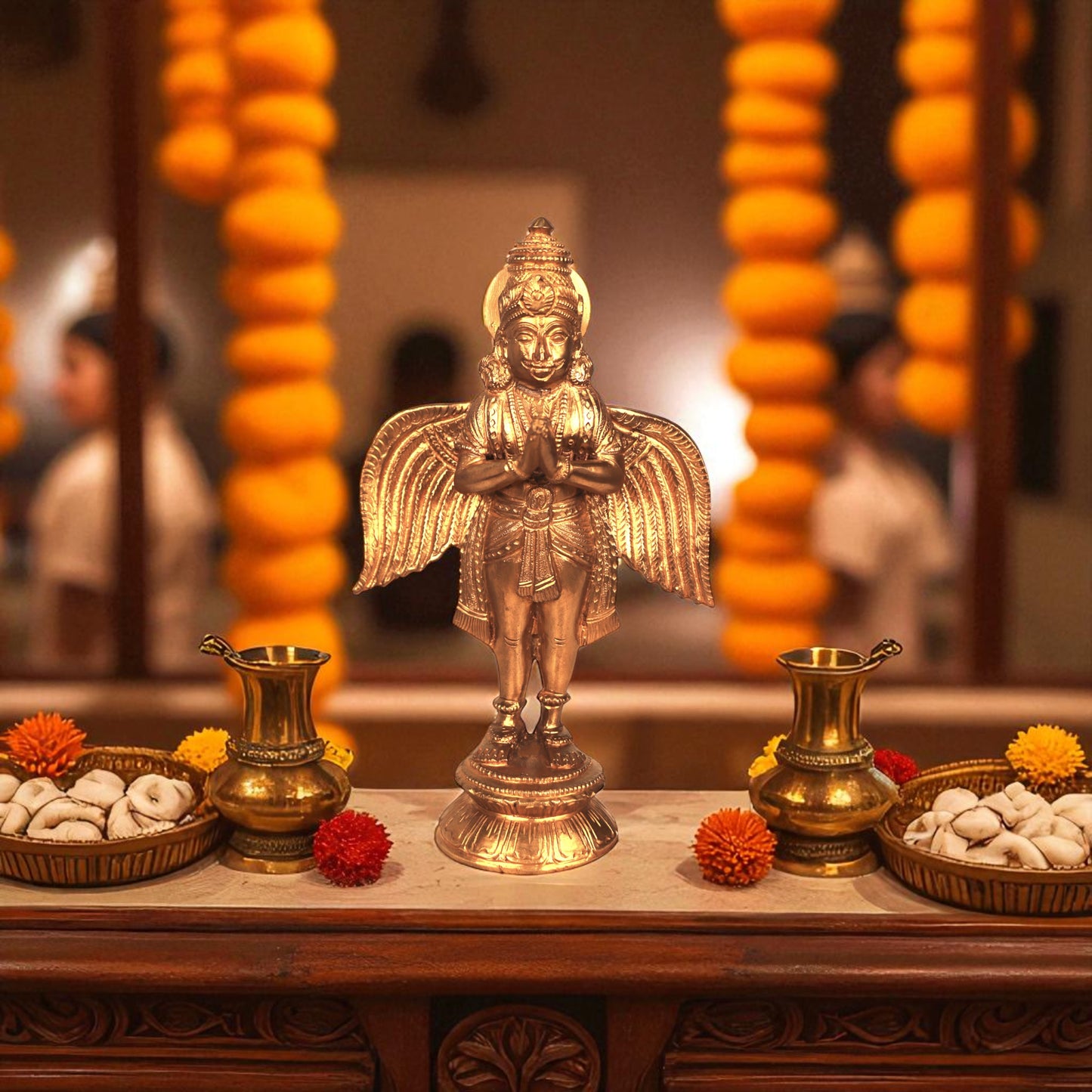 Thar Arts and Furniture- Bronze Garuda Idol