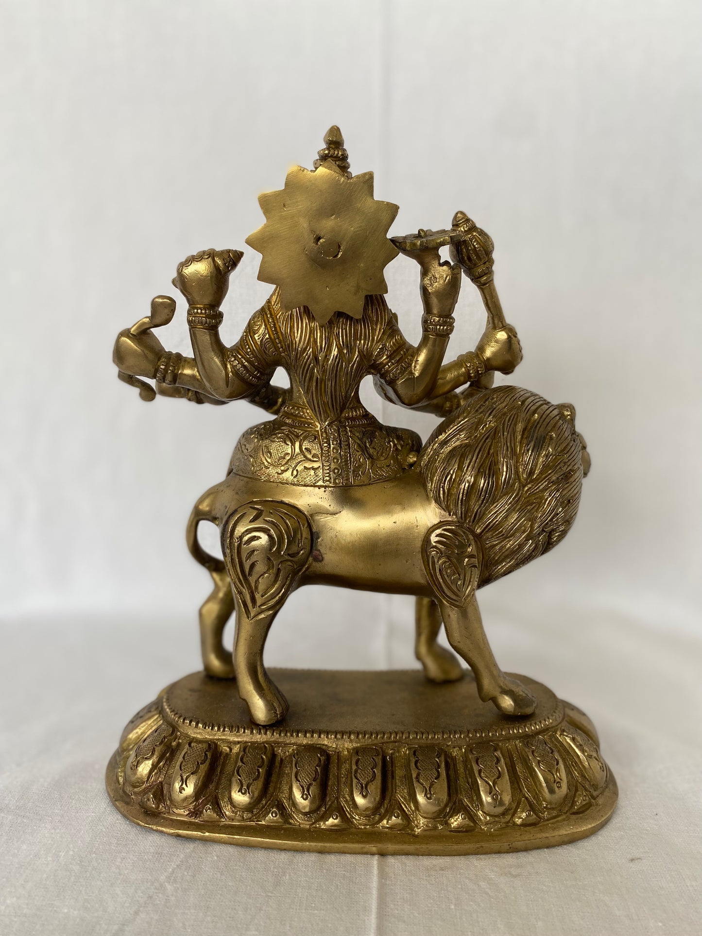 Thar Arts & Furniture - Durga Maa Brass Statue