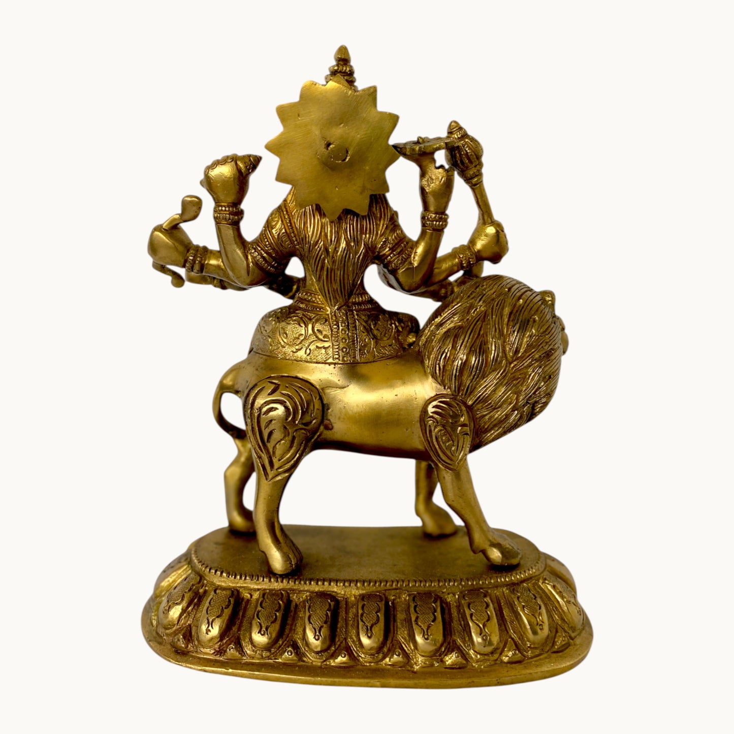 Thar Arts & Furniture - Durga Maa Brass Statue