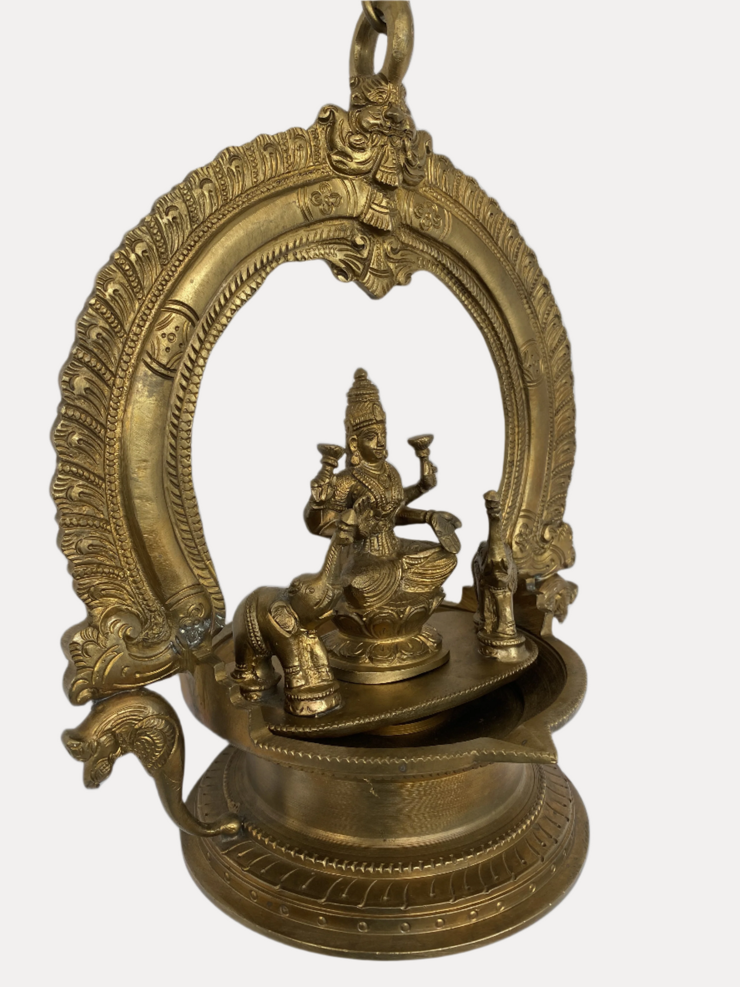Thar Arts And Furniture - Bronze Gajalakshmi lamp