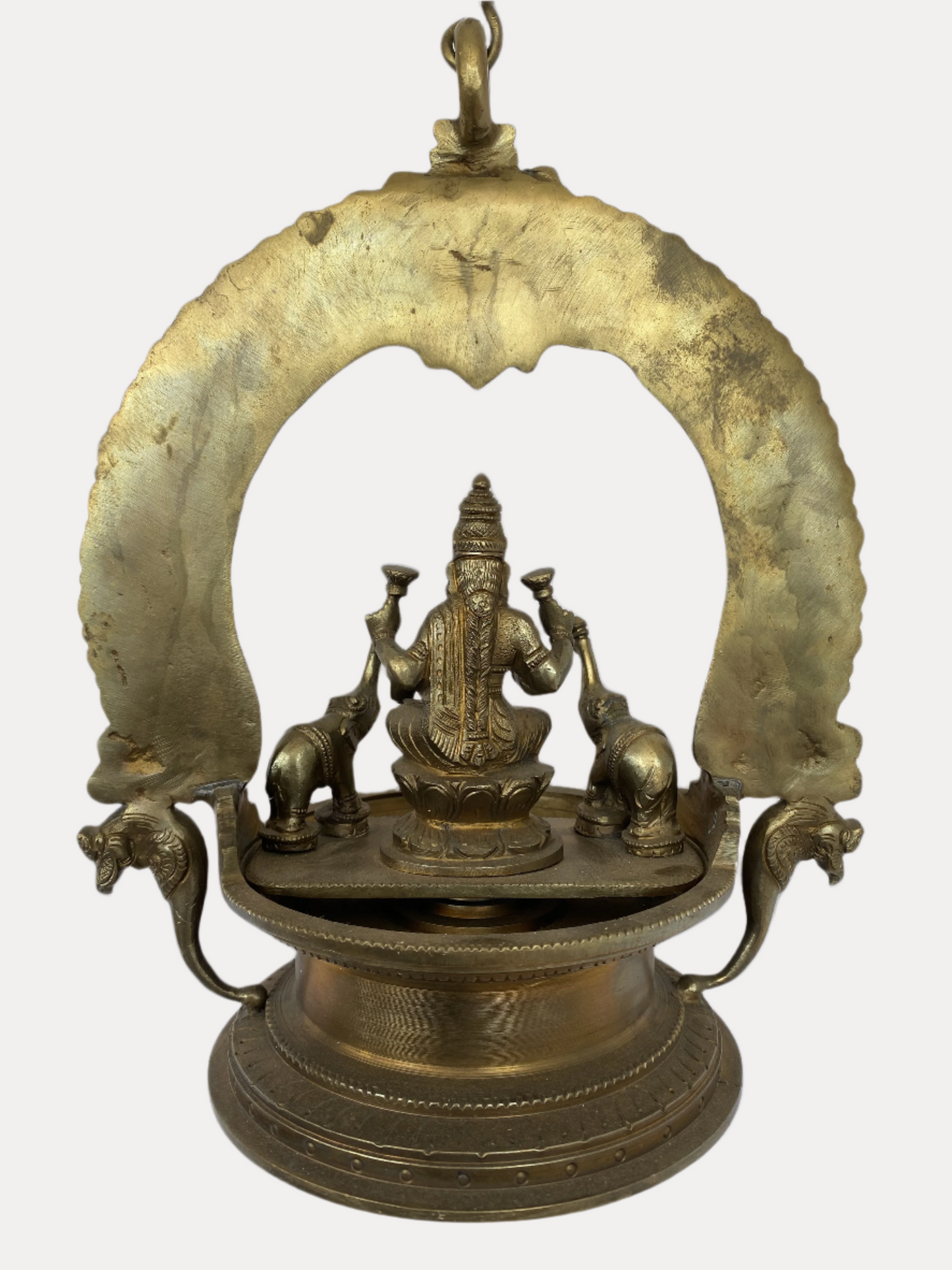 Thar Arts And Furniture - Bronze Gajalakshmi lamp