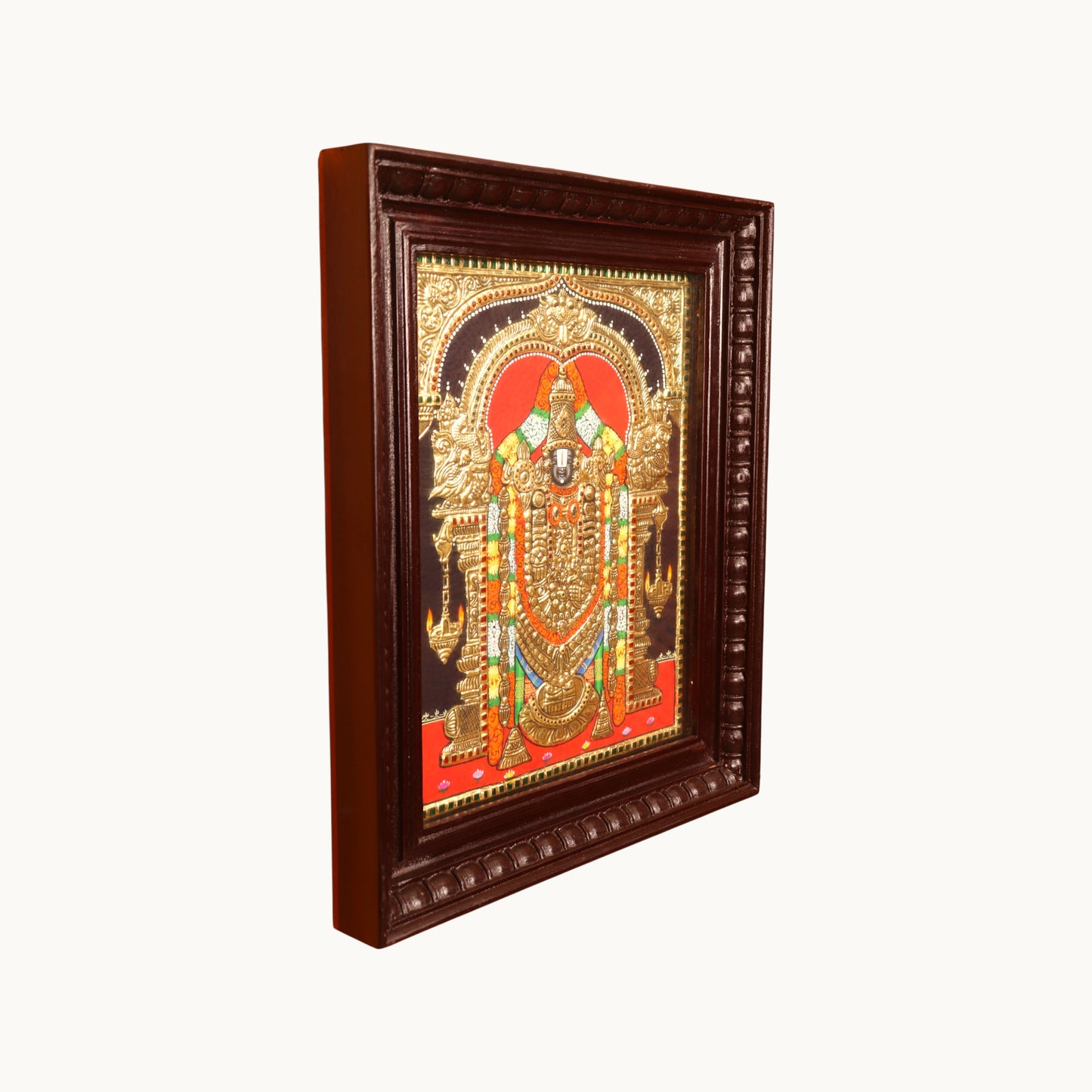 Thar Arts And Furniture - Balaji Tanjore Painting