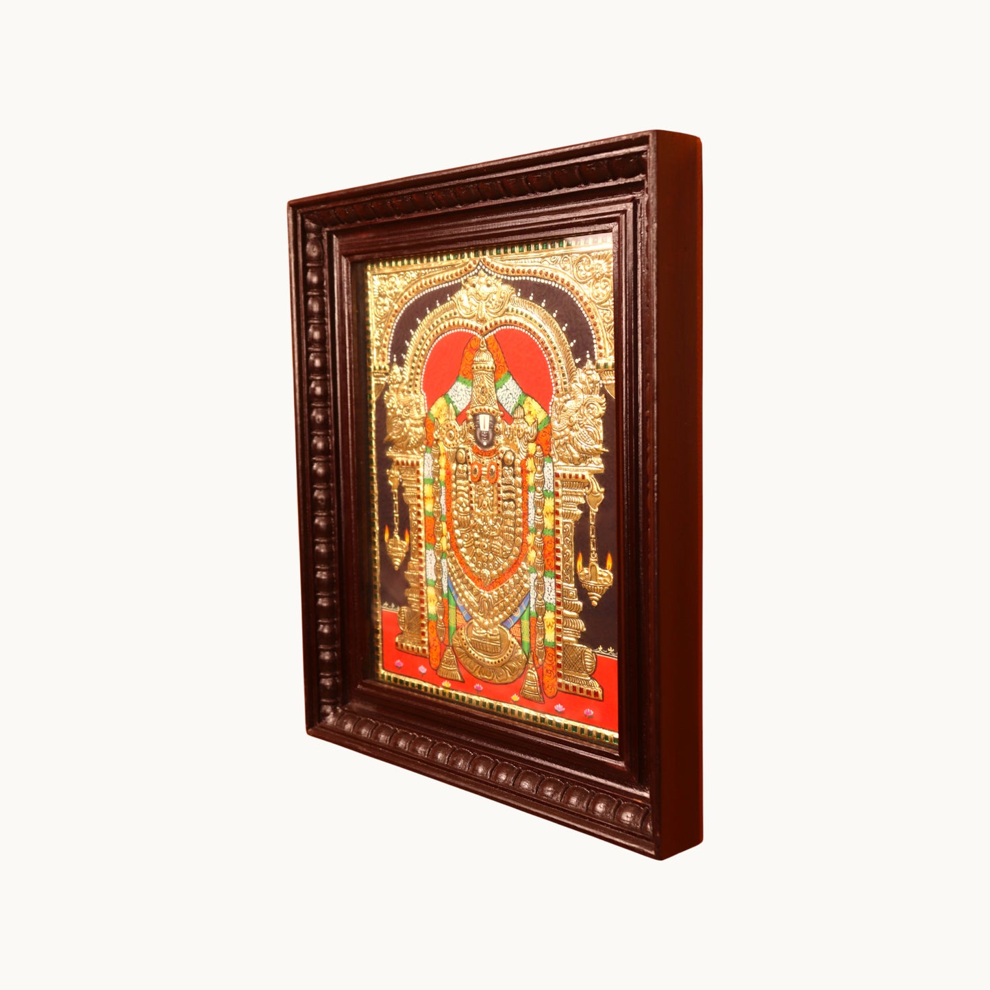 Thar Arts And Furniture - Balaji Tanjore Painting