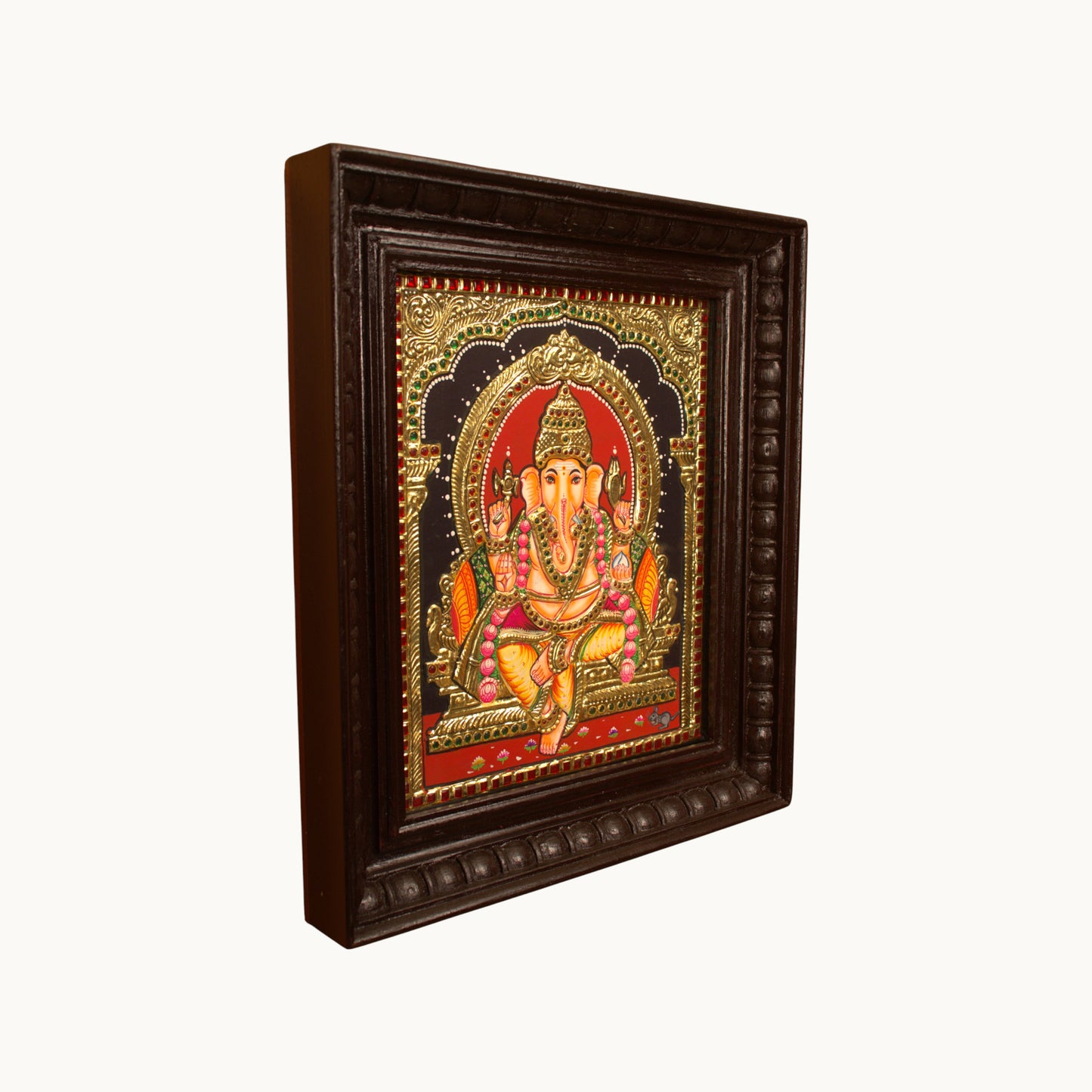 Thar Arts And Furniture - Tanjore Painting Ganesha
