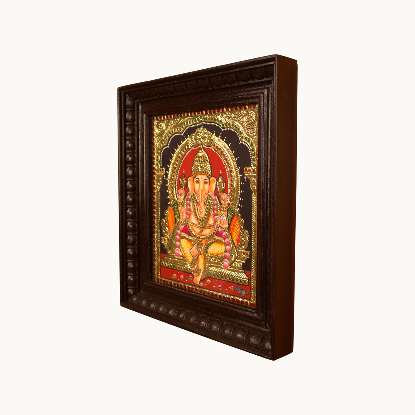 Thar Arts And Furniture - Tanjore Painting Ganesha