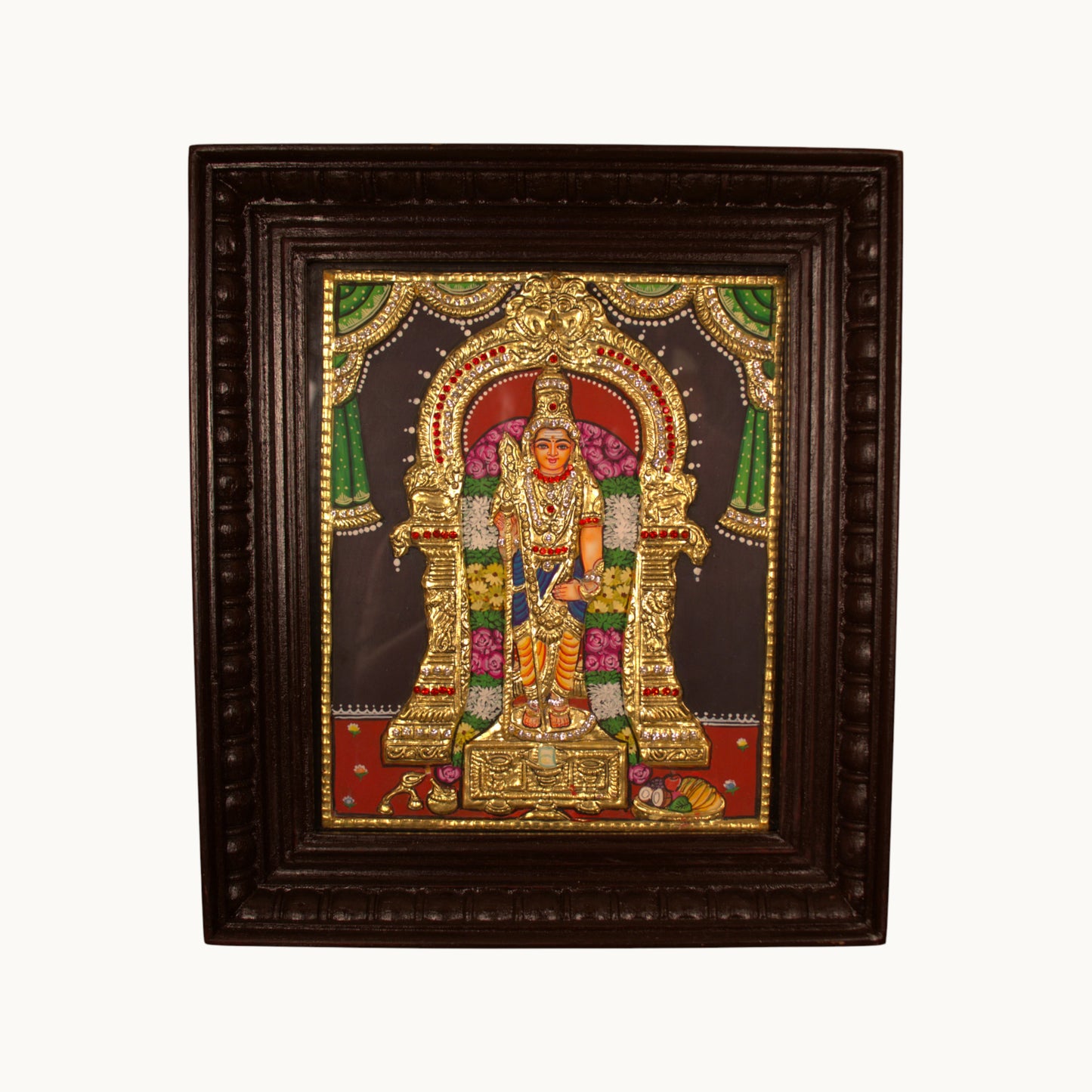 Thar Arts And Furniture - Murugan Tanjore Paintings