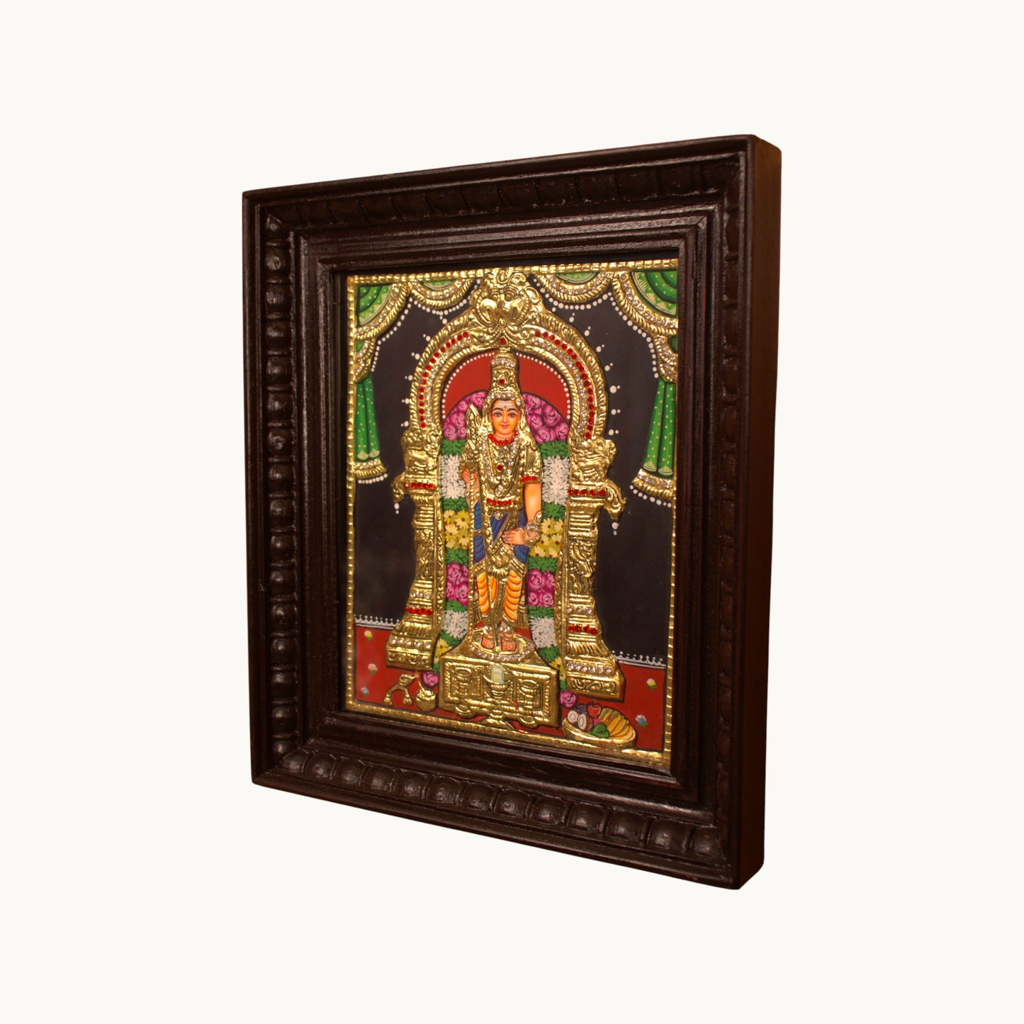 Thar Arts And Furniture - Murugan Tanjore Paintings