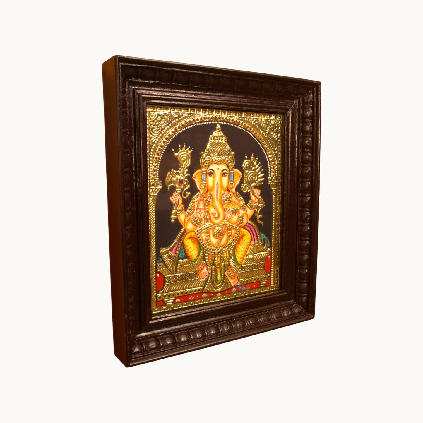Thar Arts And Furniture - Tanjore Painting Ganesh
