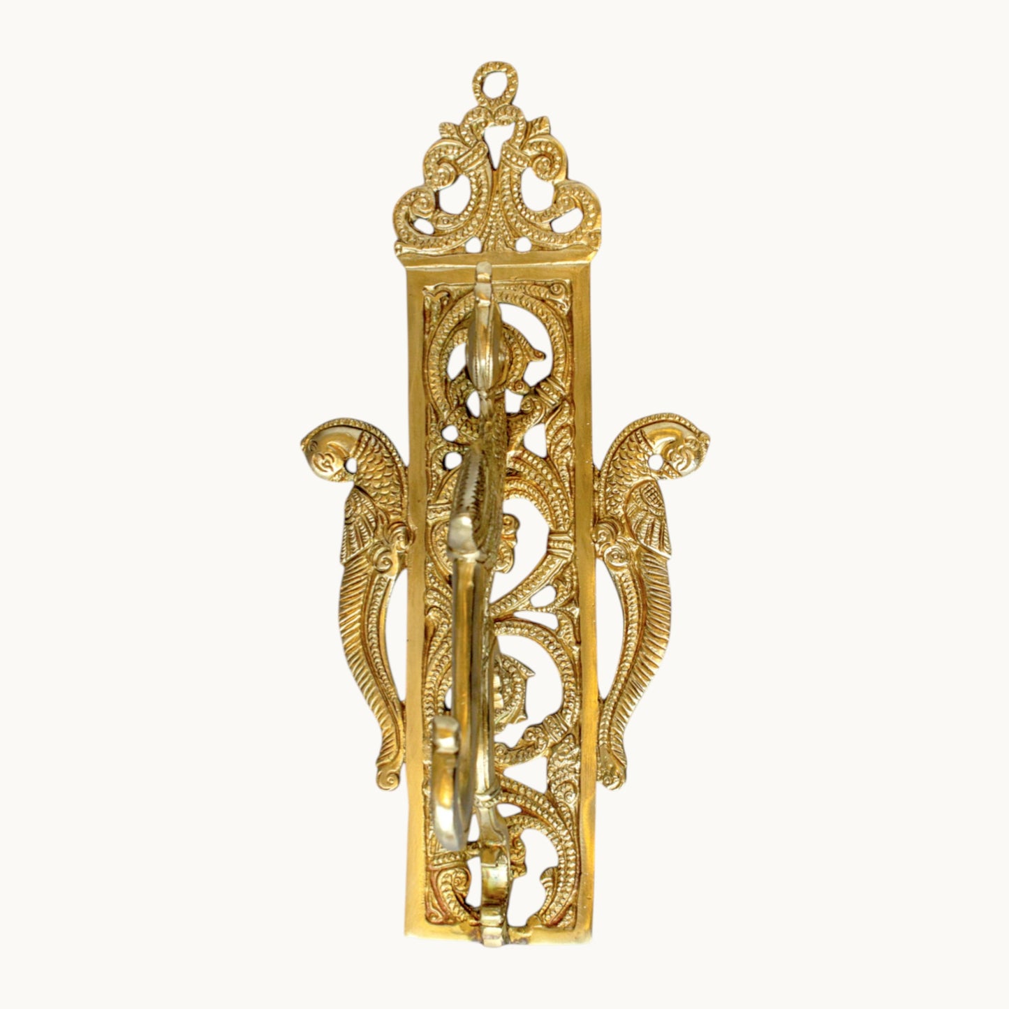 Thar Arts And Furniture -Brass Wall Hanging Parrot Bracket