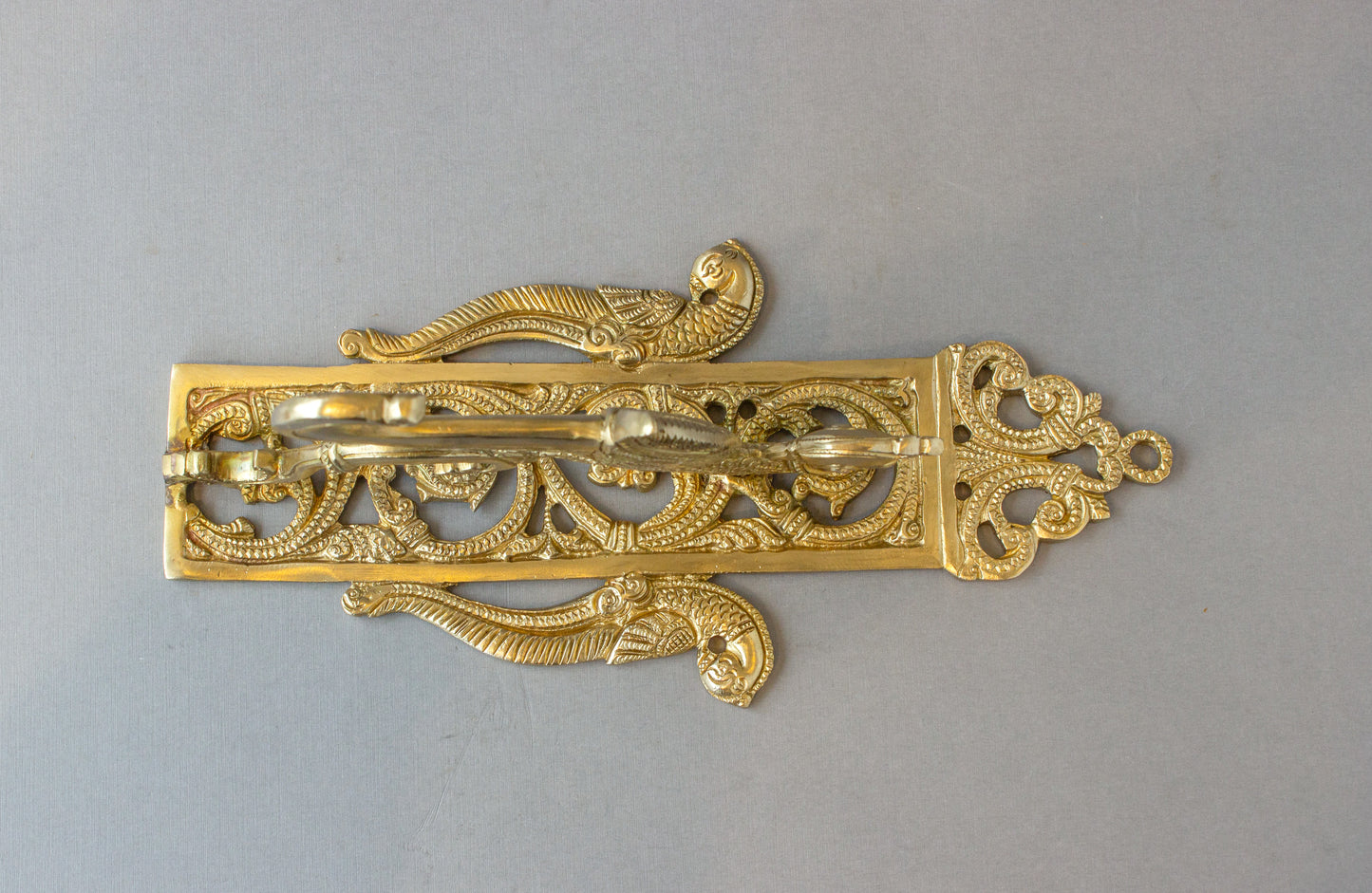 Thar Arts And Furniture -Brass Wall Hanging Parrot Bracket |Brass Hanging Wall Mount Bracket |Hand Crafted Brass Wall Hooks | Brass Wall Bracket |Brass Hook Wall Mount Bracket |Brass Parrot Bracket Hook