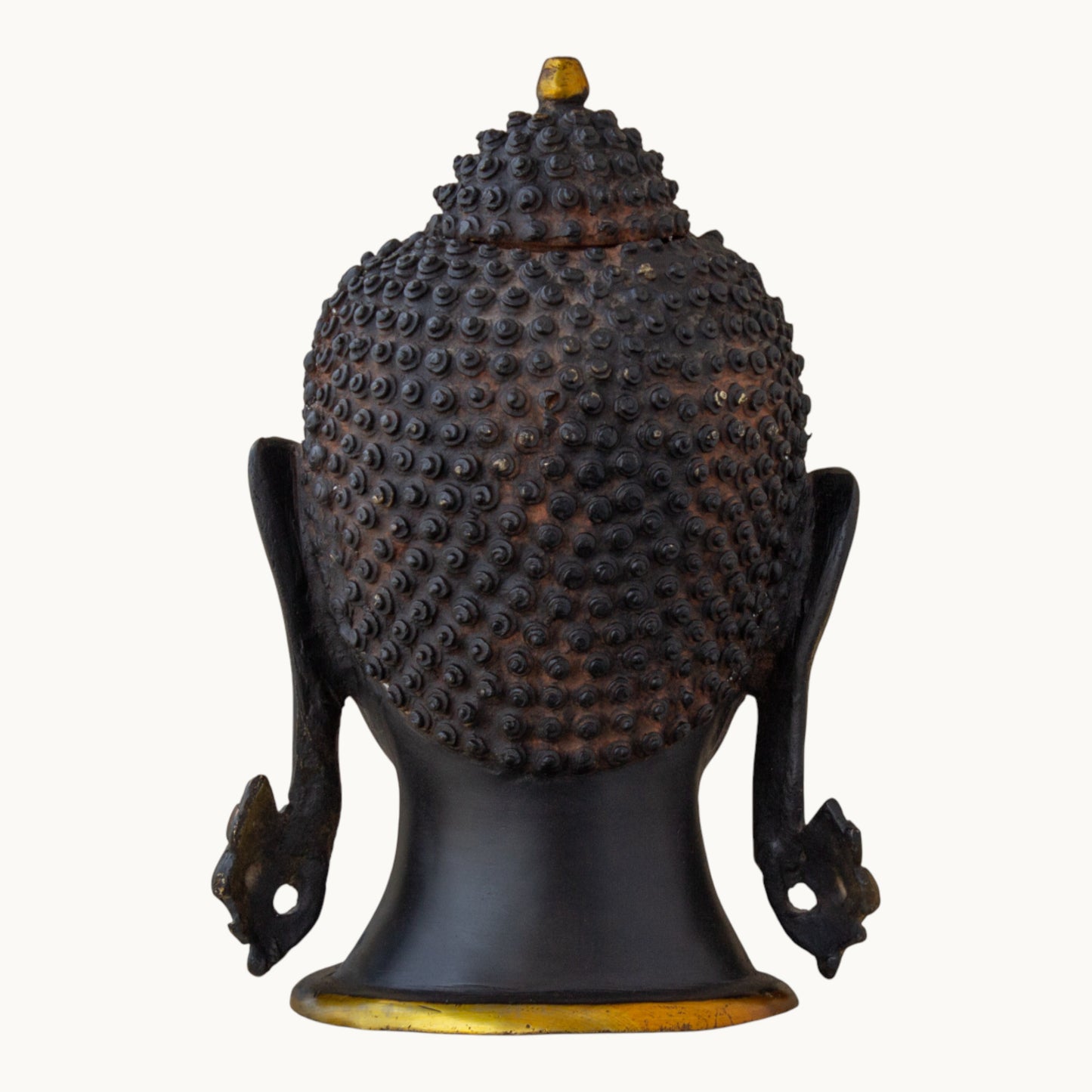 Brass Buddha Head Statue – Spiritual Home & Meditation Décor | Thar Arts & Furniture