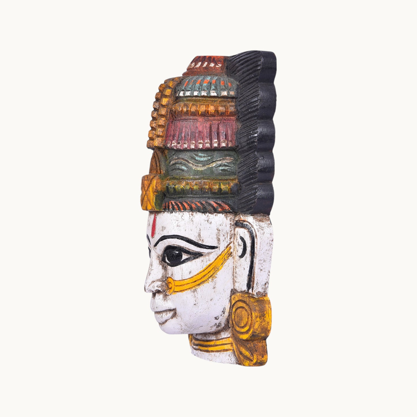 Thar Arts And Furniture - 12" Parvathi Mask