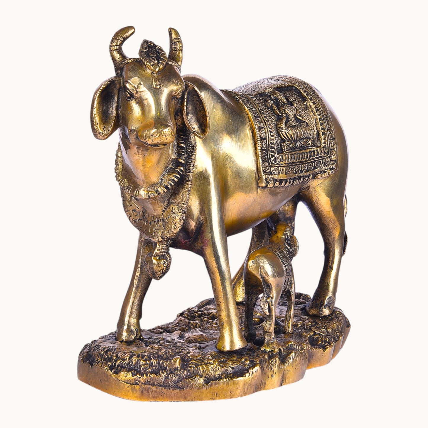 Thar Arts And Furniture - Brass Cow And Calf