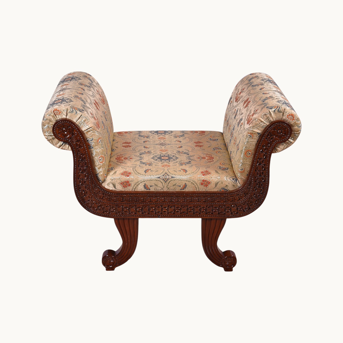 Thar Arts And Furniture - SOLID WOOD (TEAK) ROMES ROMES SINGLE SEATER SOFA