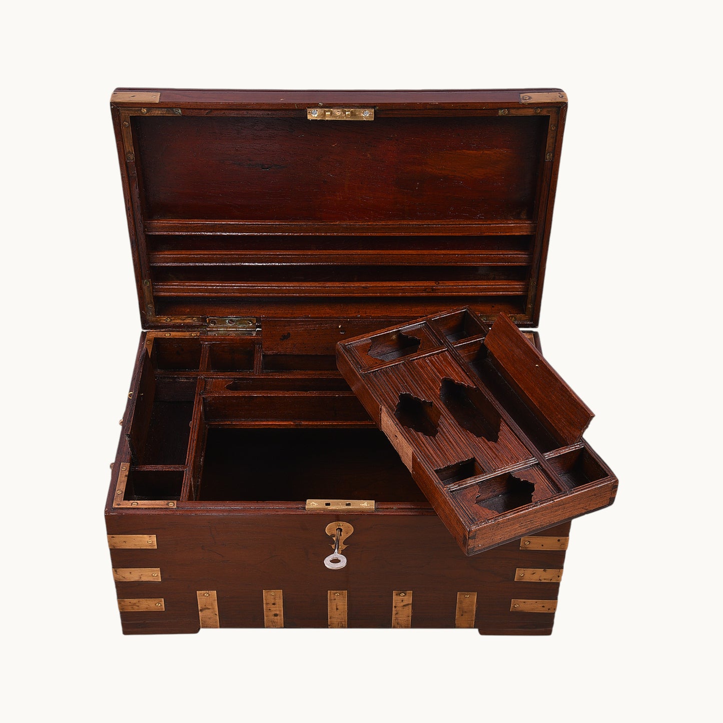 Thar Arts And Furniture - Handmade Teak Wood Jewellery Box