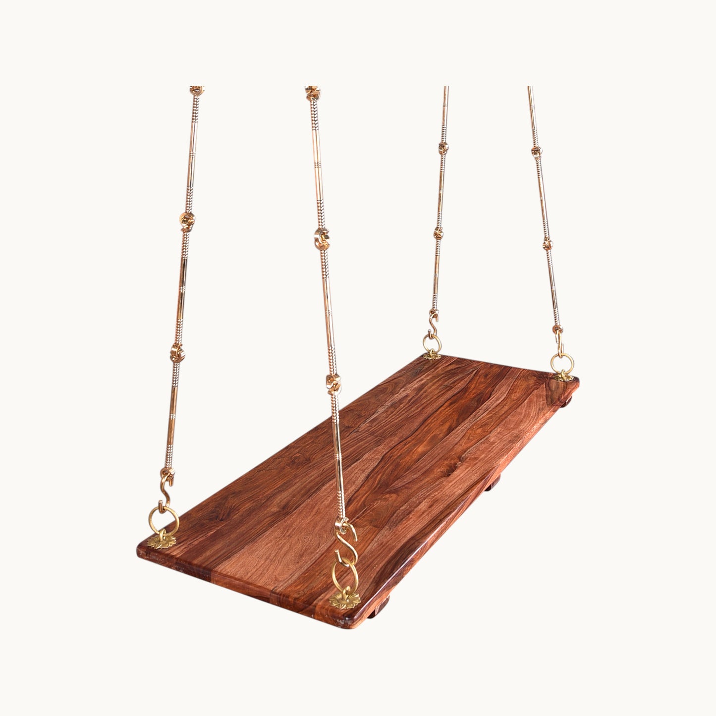 Thar Arts & Furniture – Sheesham Wood Swing Plank with Honey finish